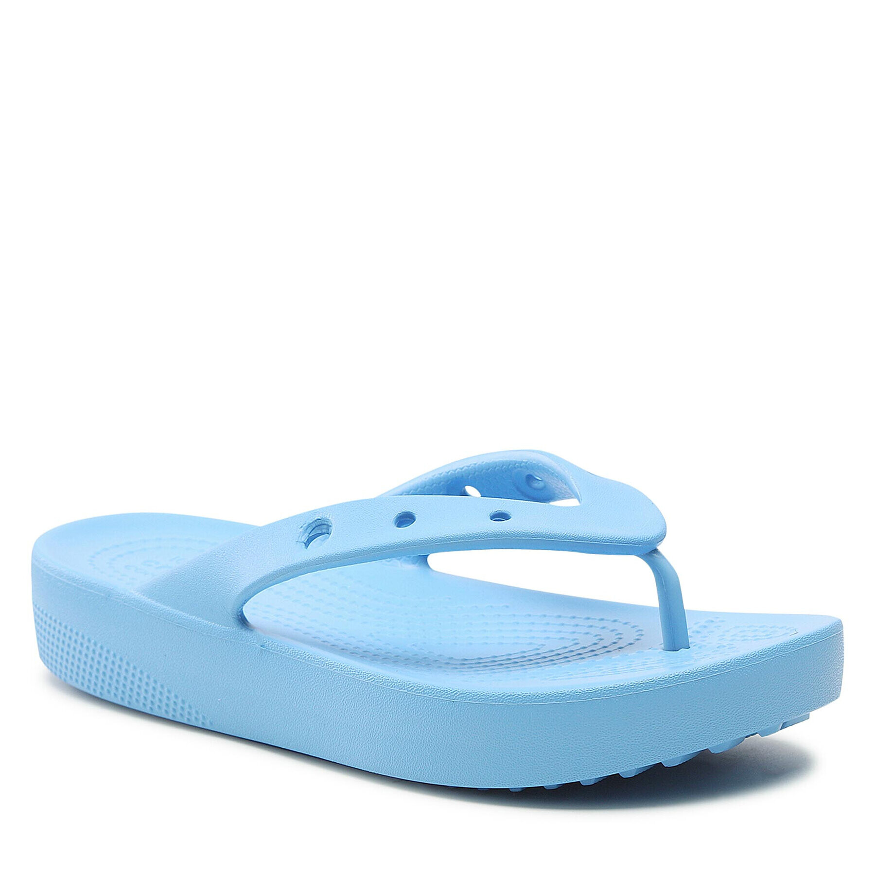 Crocs Japonke Classic Platform Flip W 207714 Modra - Pepit.si