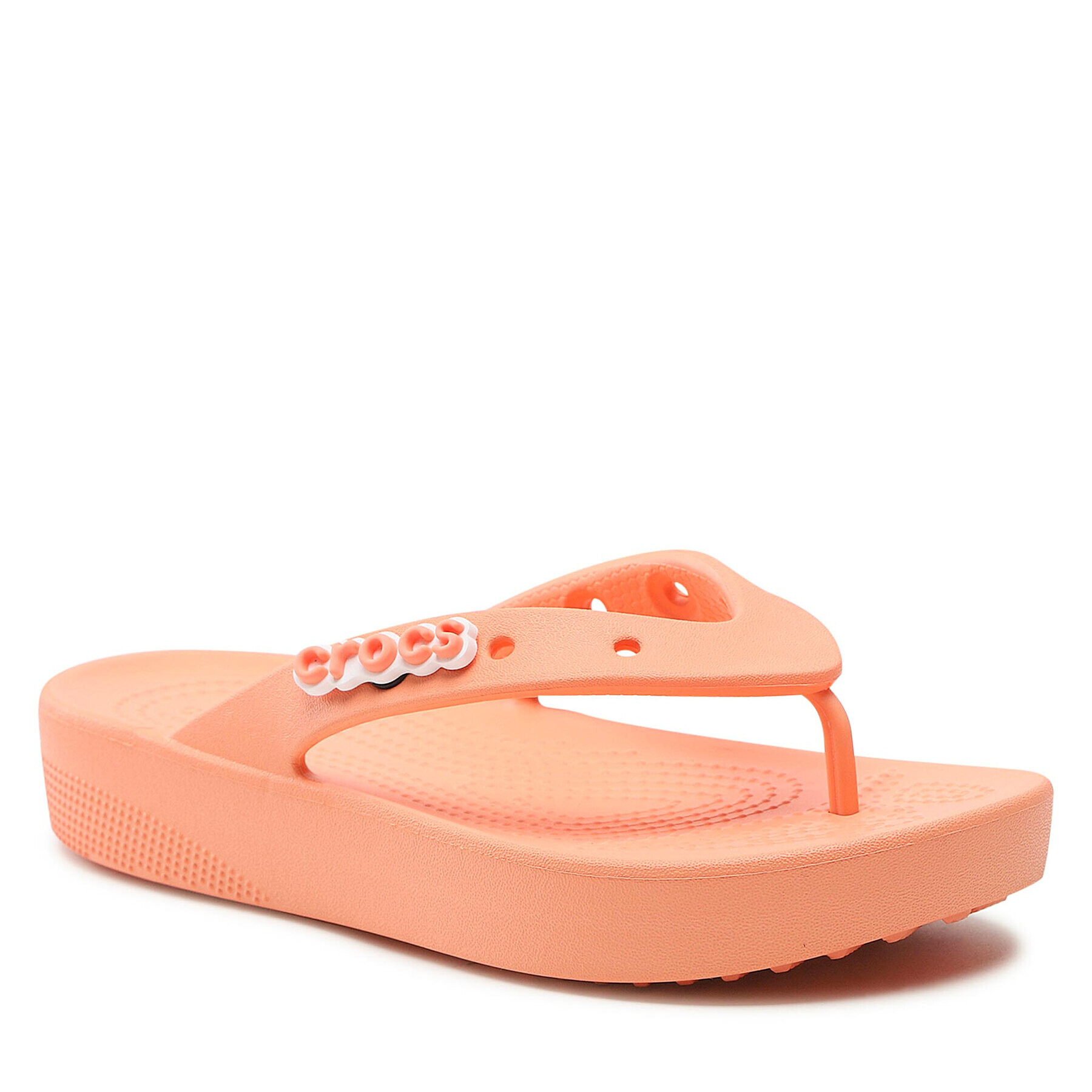 Crocs Japonke Classic Platform Flip W 207714 Oranžna - Pepit.si