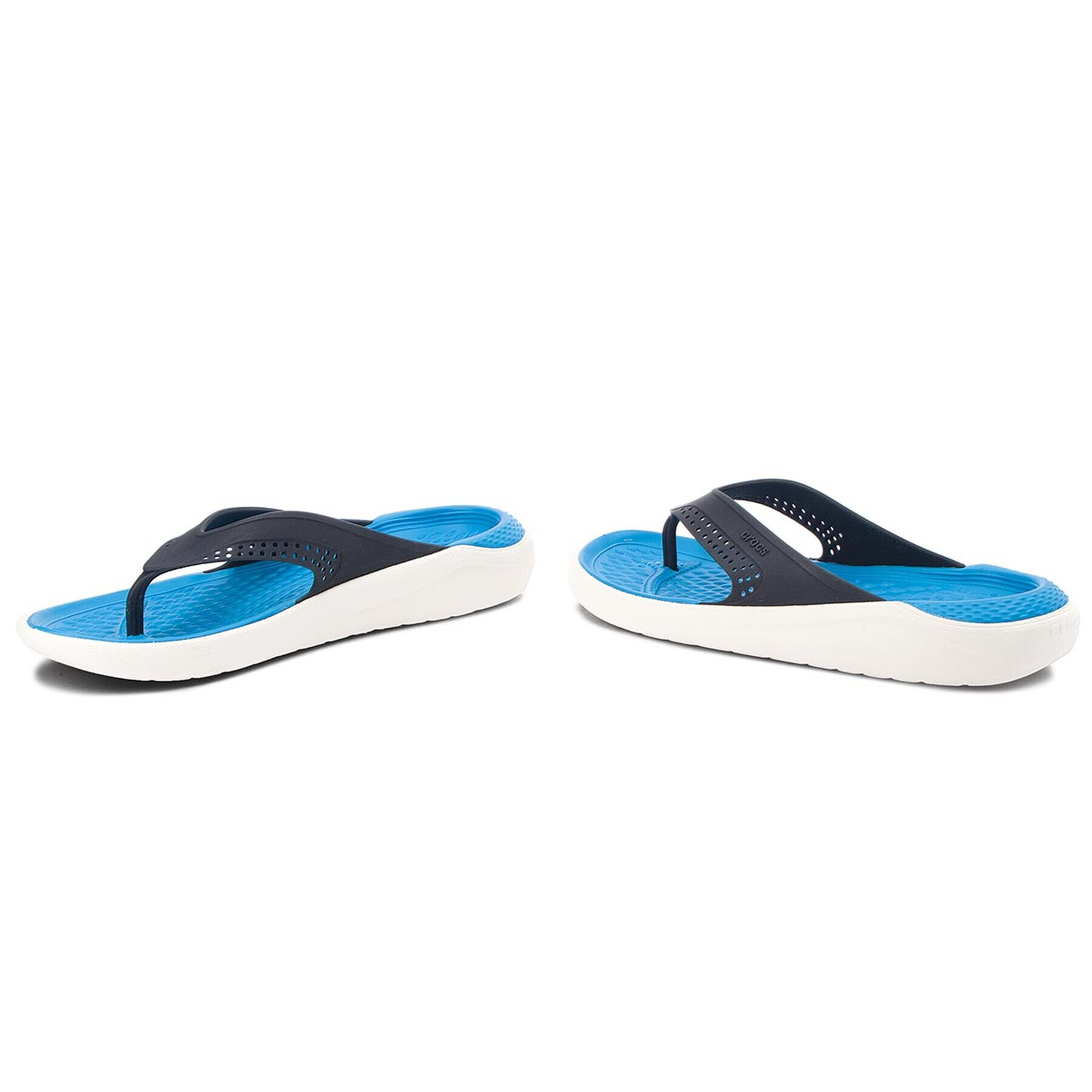 Crocs Japonke Literide Flip 205182 Mornarsko modra - Pepit.si