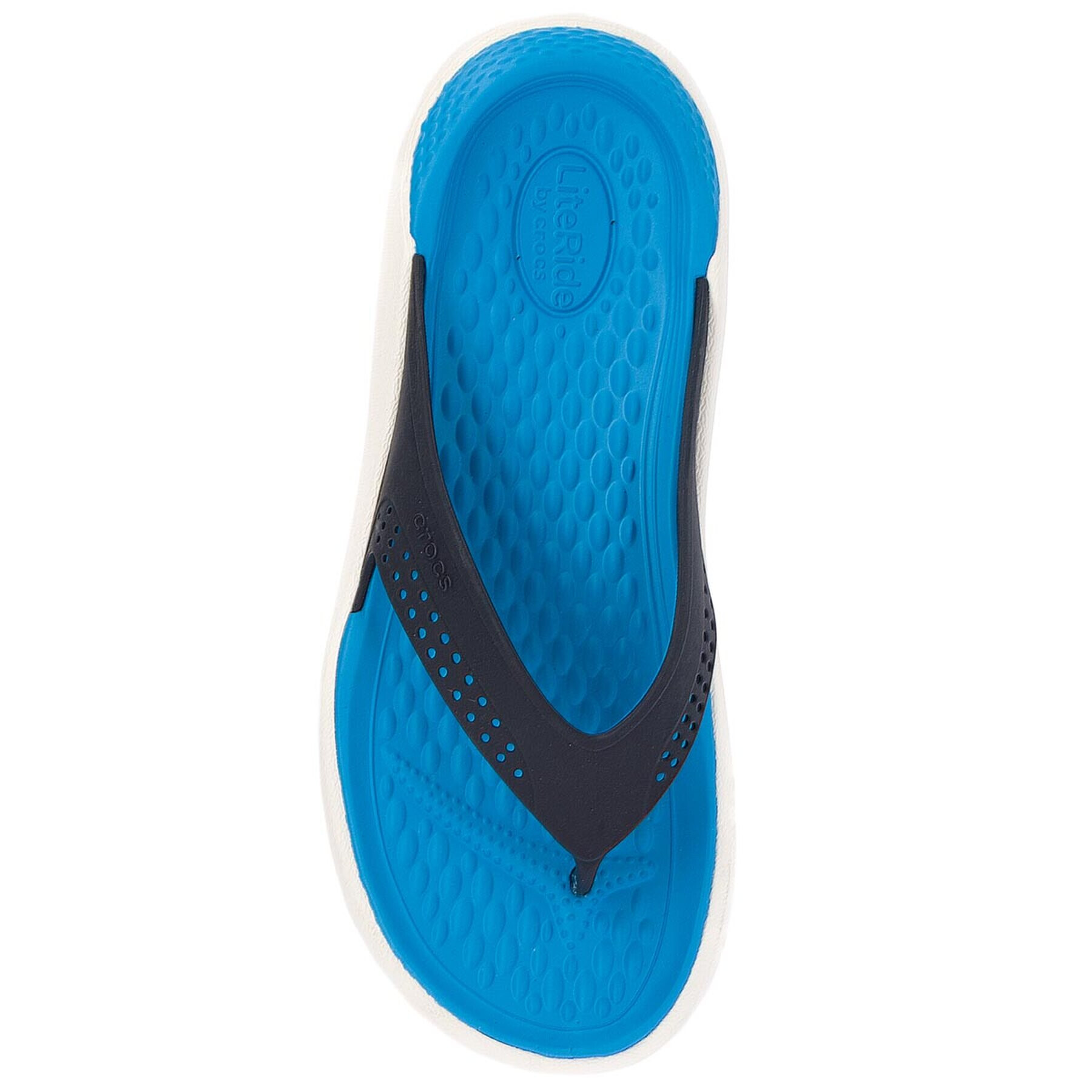 Crocs Japonke Literide Flip 205182 Mornarsko modra - Pepit.si