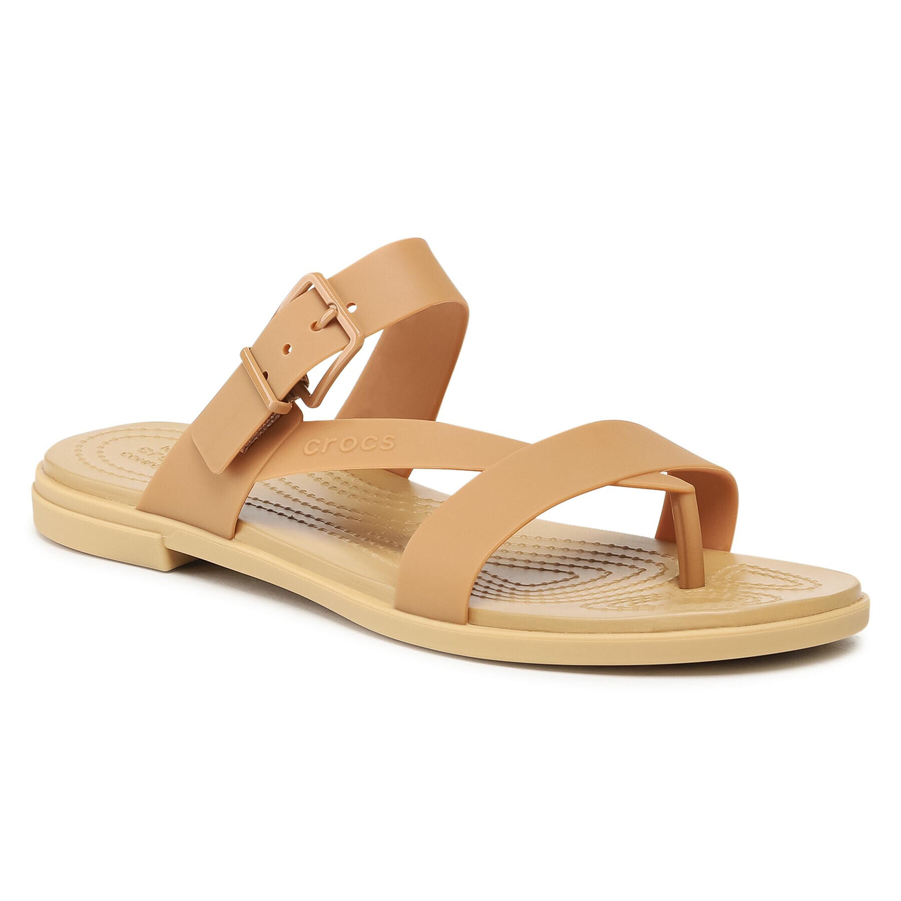 Crocs Japonke Tulum Toe Poost Sandal W 206108 Rjava - Pepit.si