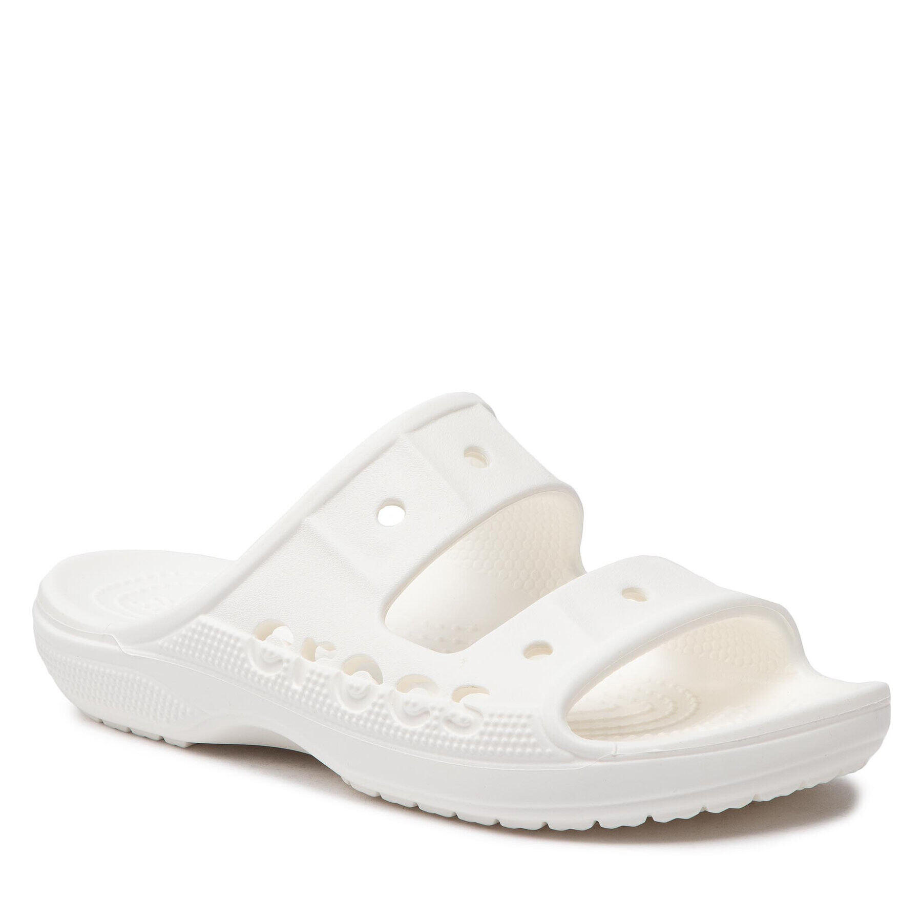 Crocs Natikači 207627-100 Bela - Pepit.si