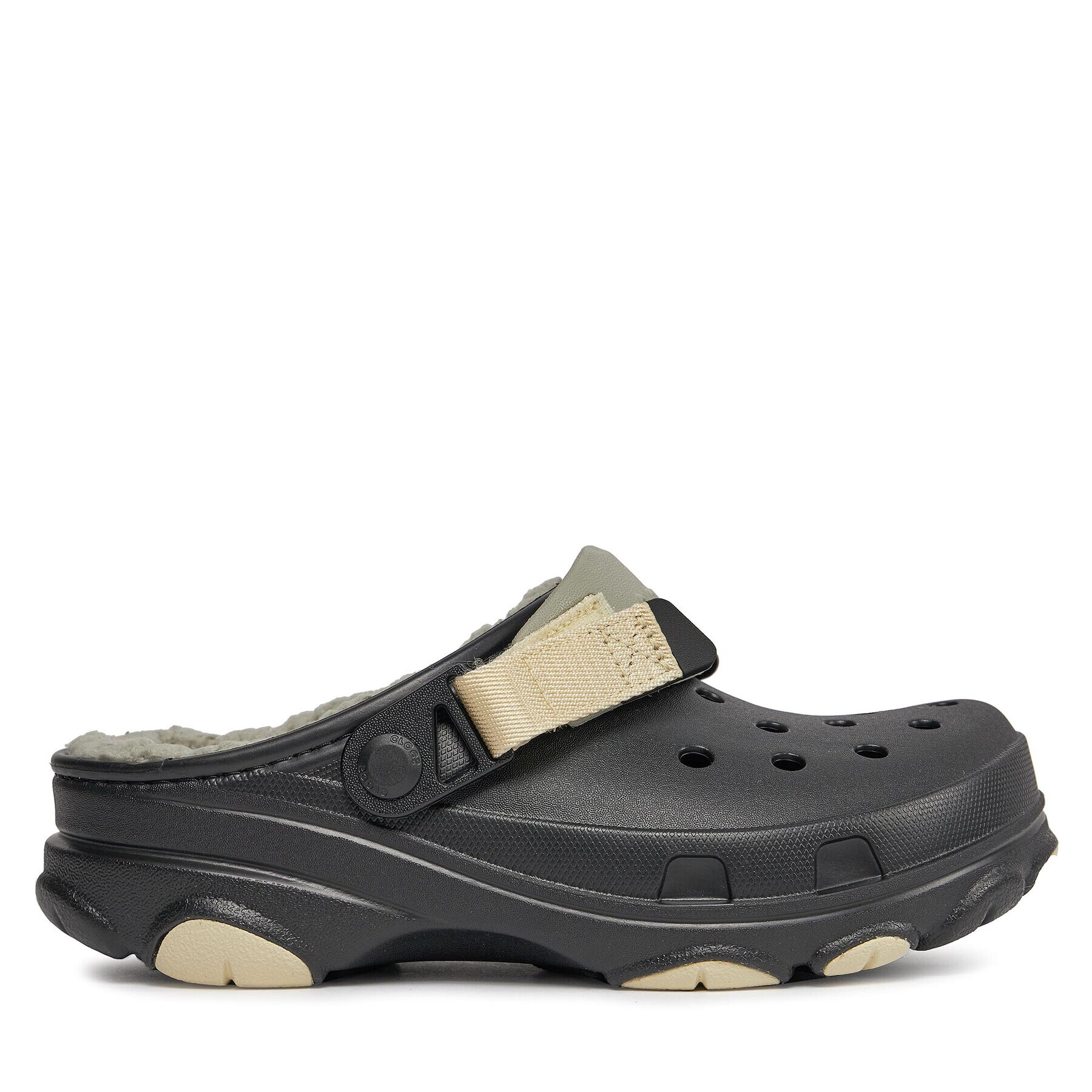 Crocs Natikači All Terain Lined Clog 207936 Črna - Pepit.si