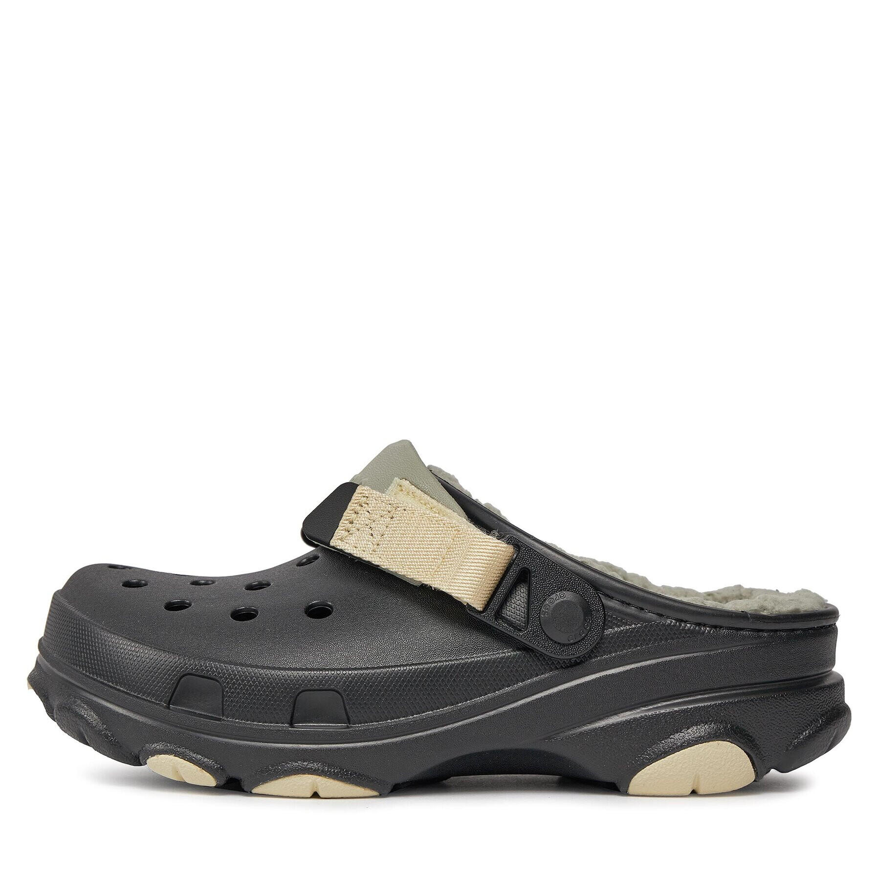 Crocs Natikači All Terain Lined Clog 207936 Črna - Pepit.si