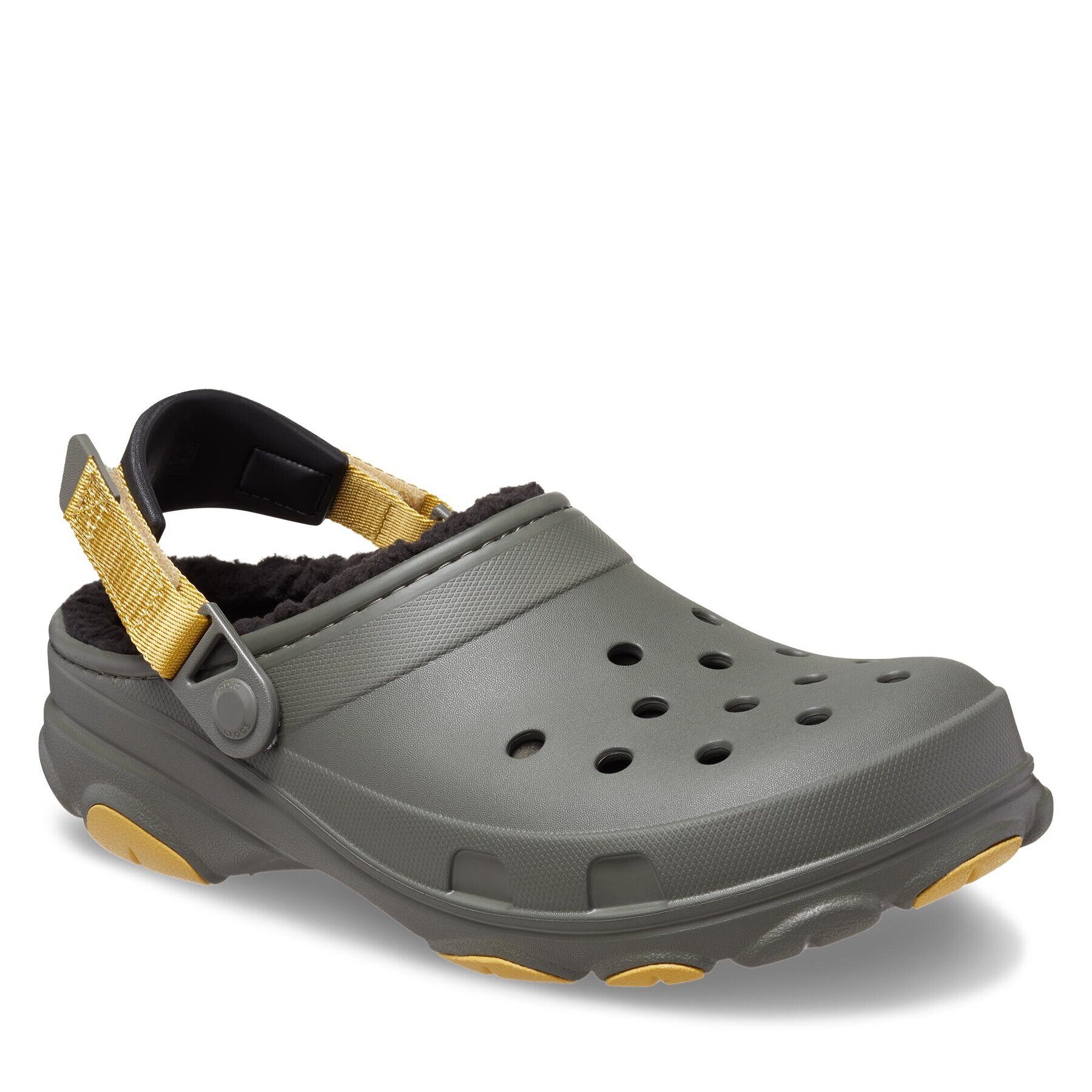 Crocs Natikači All Terain Lined Clog 207936 Khaki - Pepit.si