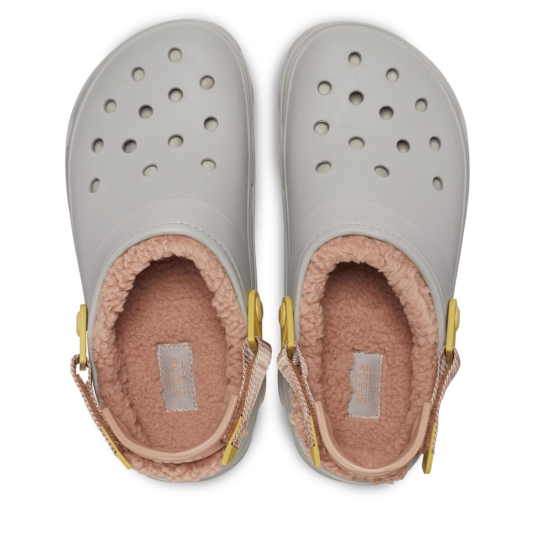 Crocs Natikači All Terain Lined Clog 207936 Siva - Pepit.si