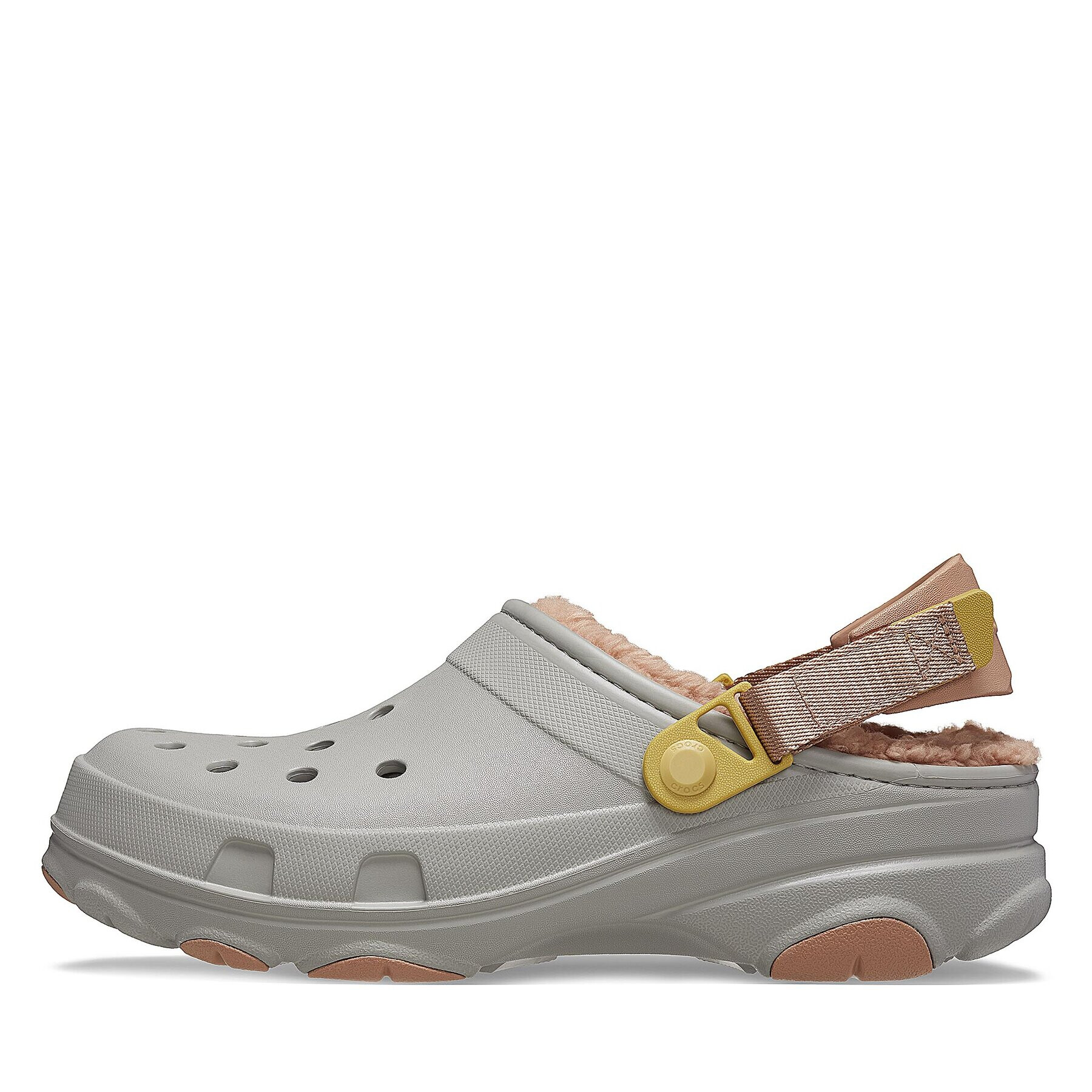 Crocs Natikači All Terain Lined Clog 207936 Siva - Pepit.si