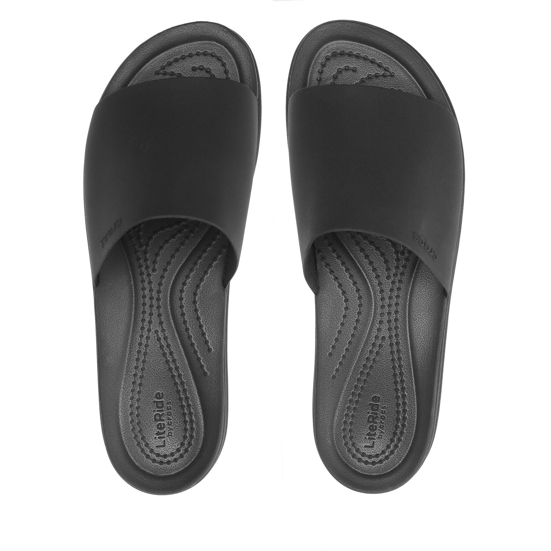 Crocs Natikači Brooklyn Slide 208728 Črna - Pepit.si