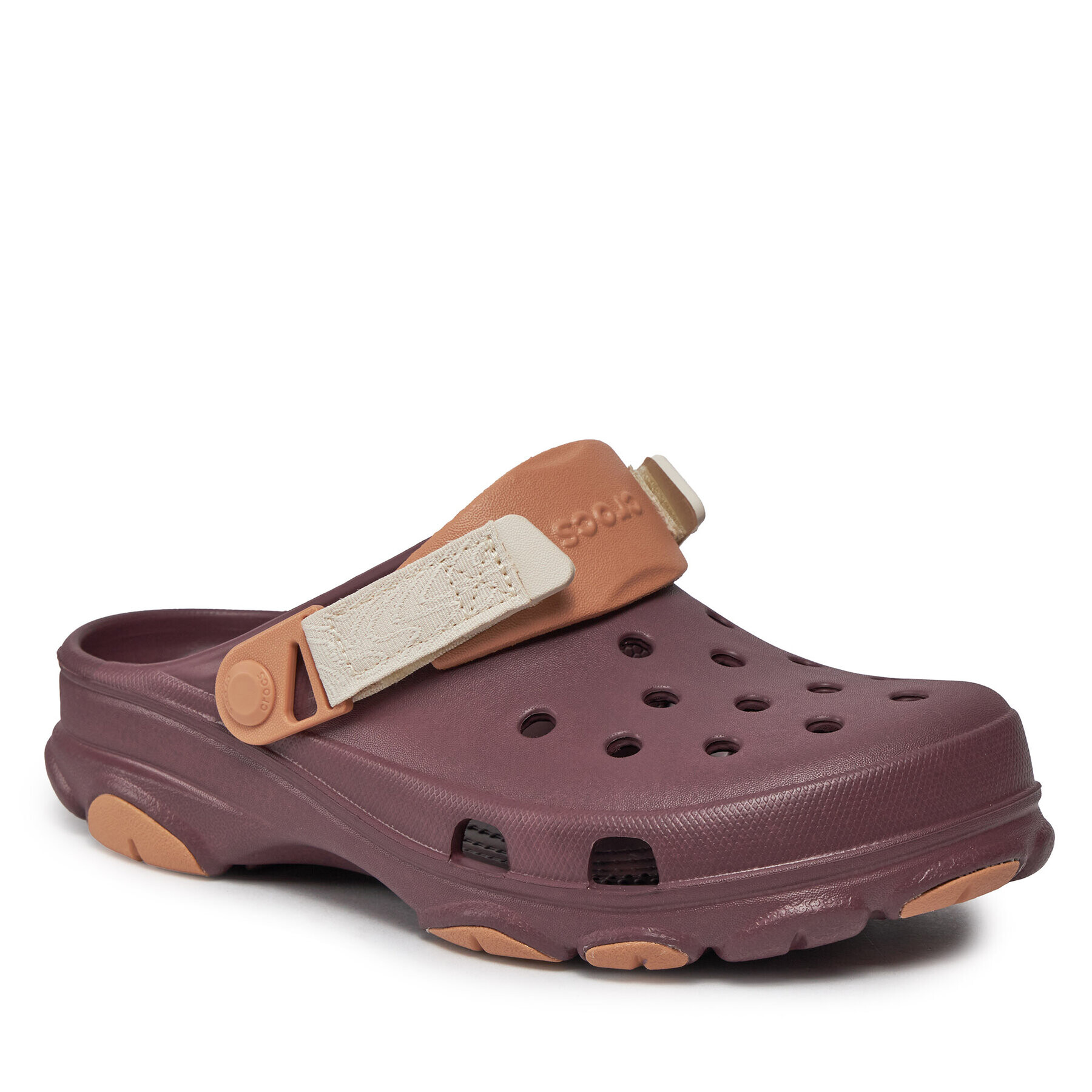 Crocs Natikači Classic All Terain Clog 206340 Bordo rdeča - Pepit.si