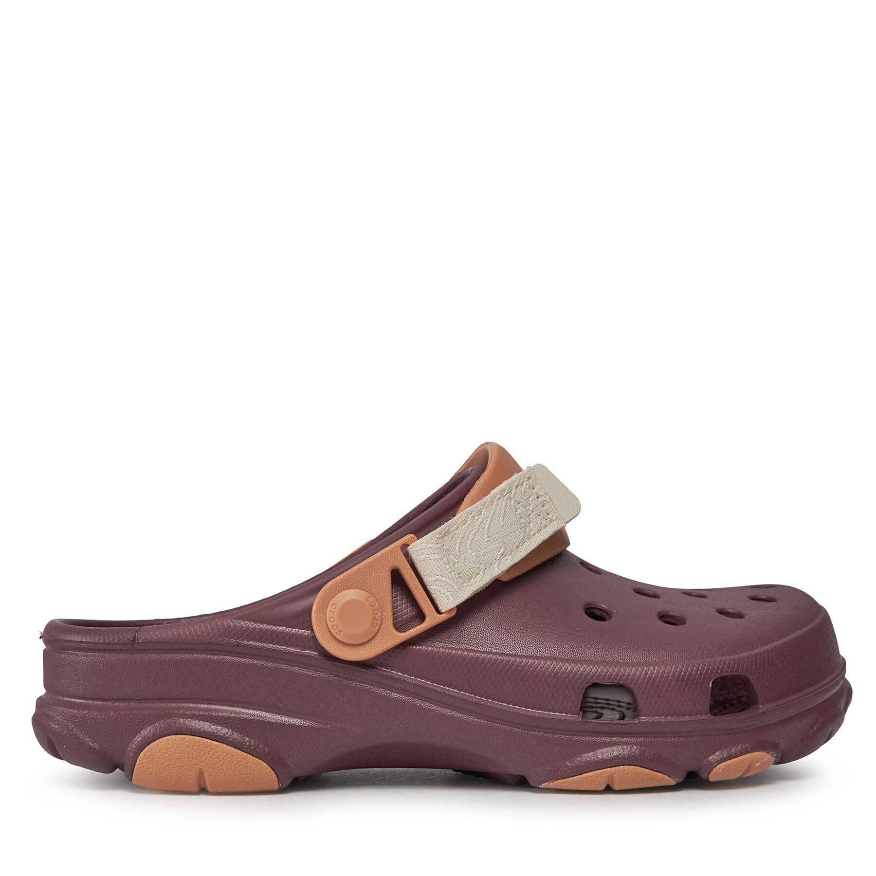 Crocs Natikači Classic All Terain Clog 206340 Bordo rdeča - Pepit.si