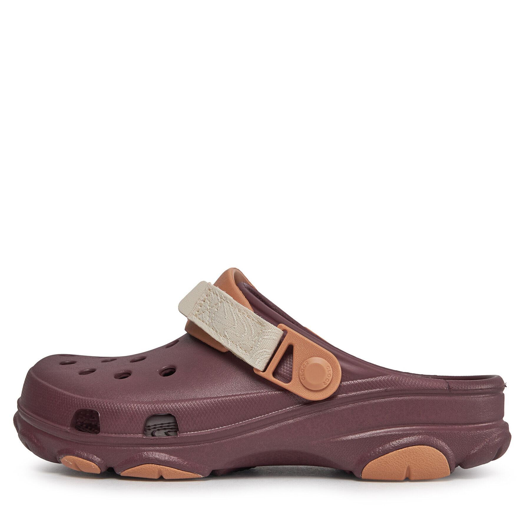 Crocs Natikači Classic All Terain Clog 206340 Bordo rdeča - Pepit.si