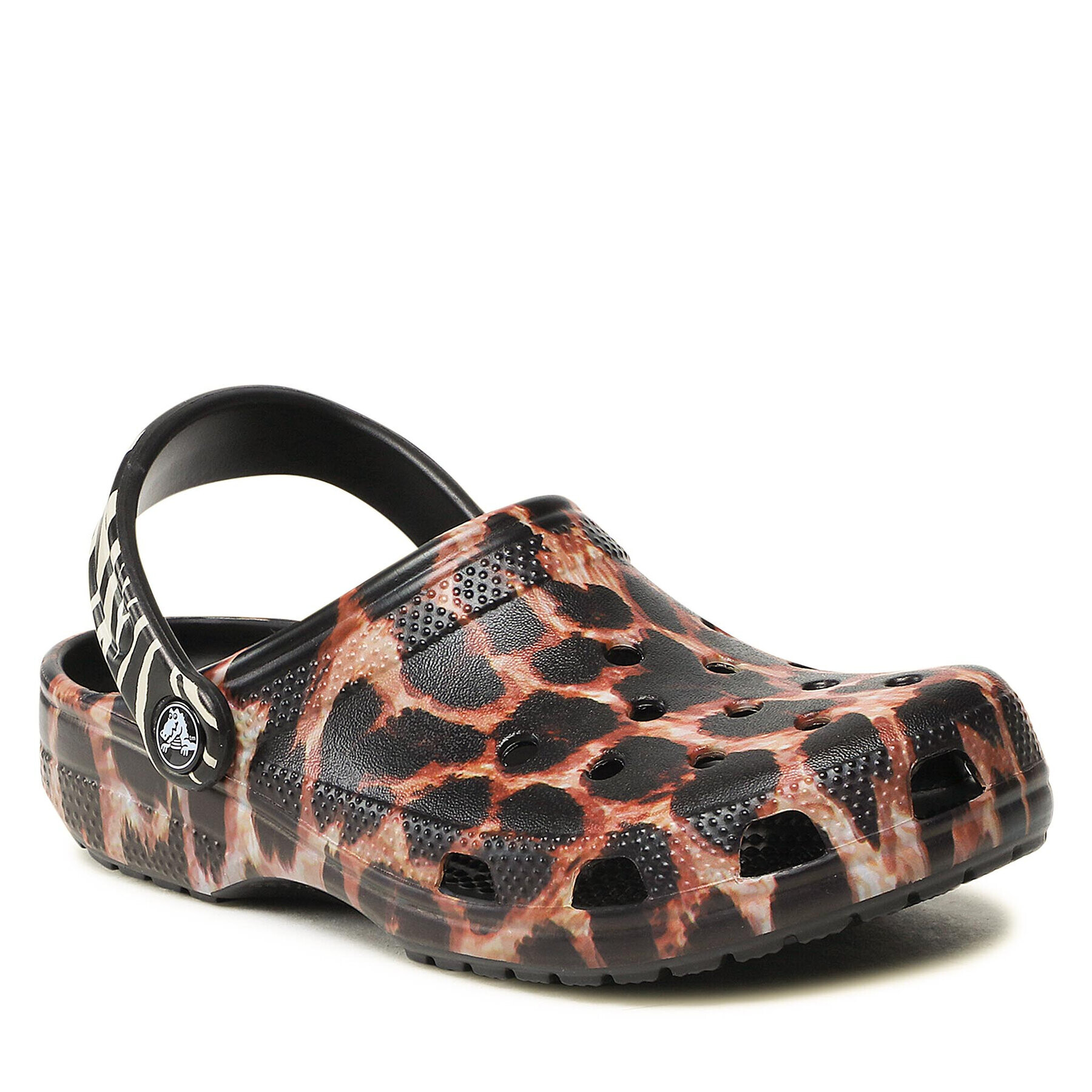 Crocs Natikači Classic Animal Remix 207840 Rjava - Pepit.si