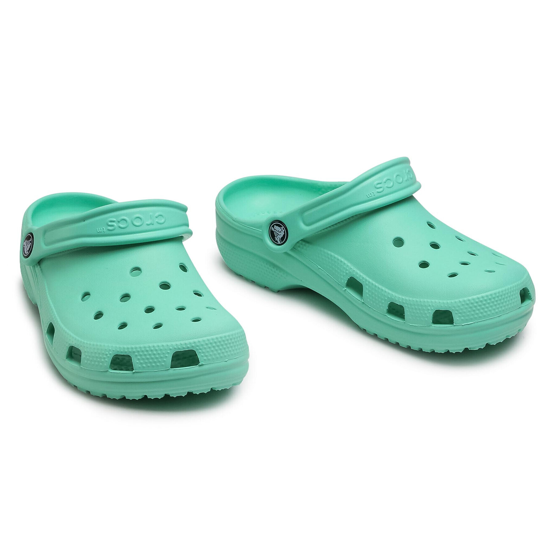 Crocs Natikači Classic Clog 10001 Zelena - Pepit.si