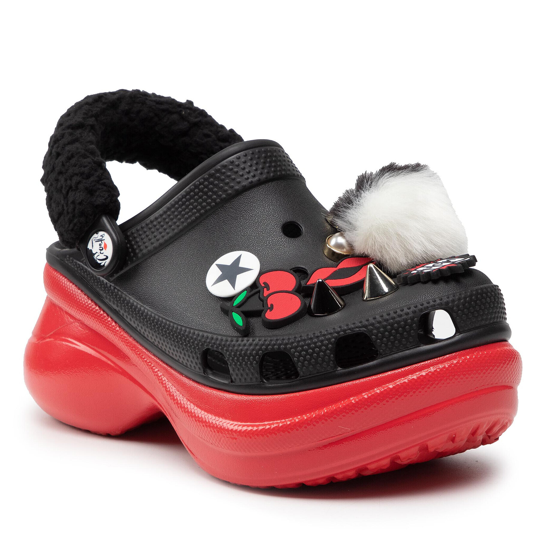 Crocs Natikači Classic Cruella Beaw 207400 Črna - Pepit.si