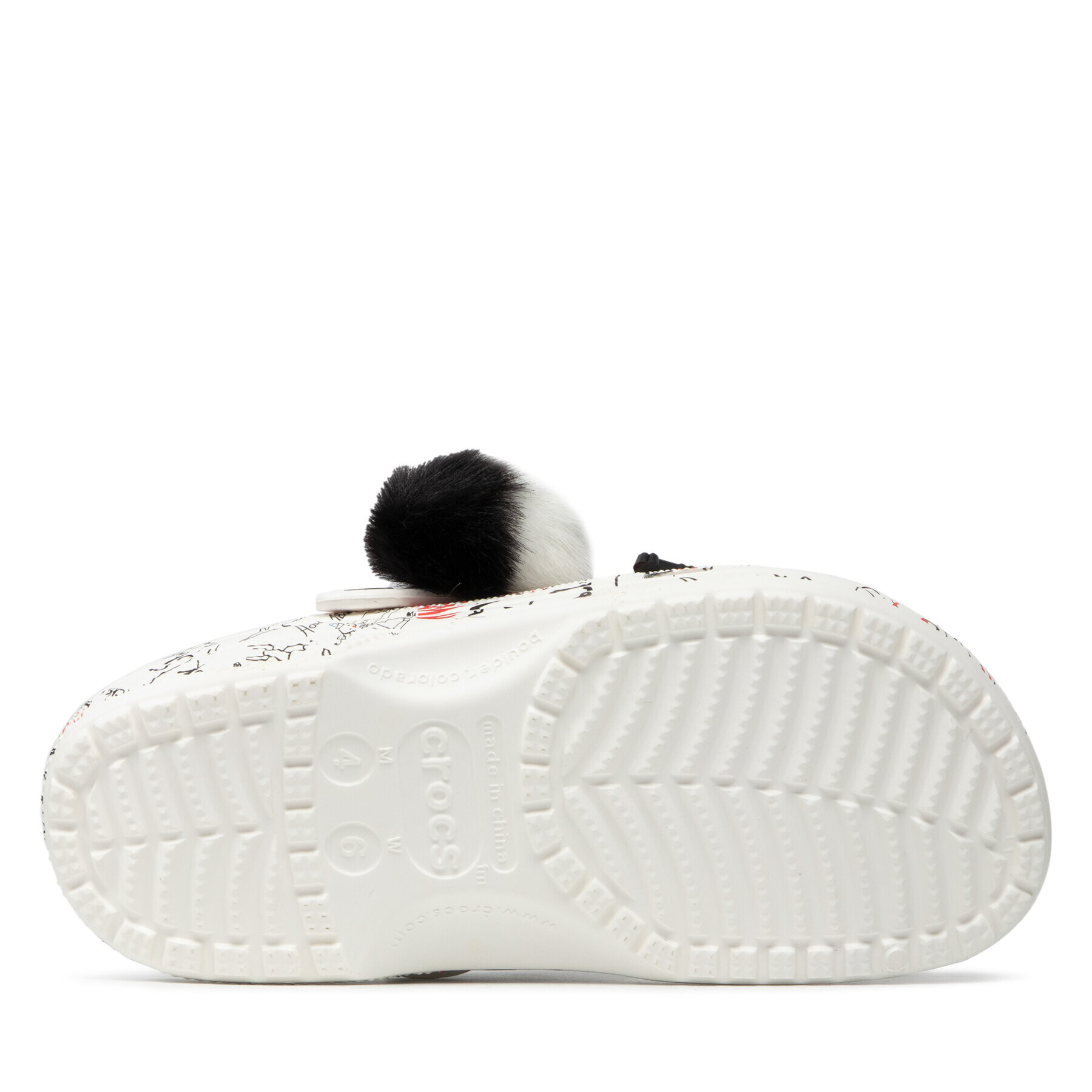 Crocs Natikači Classic Cruella II Clog 207402 Bela - Pepit.si