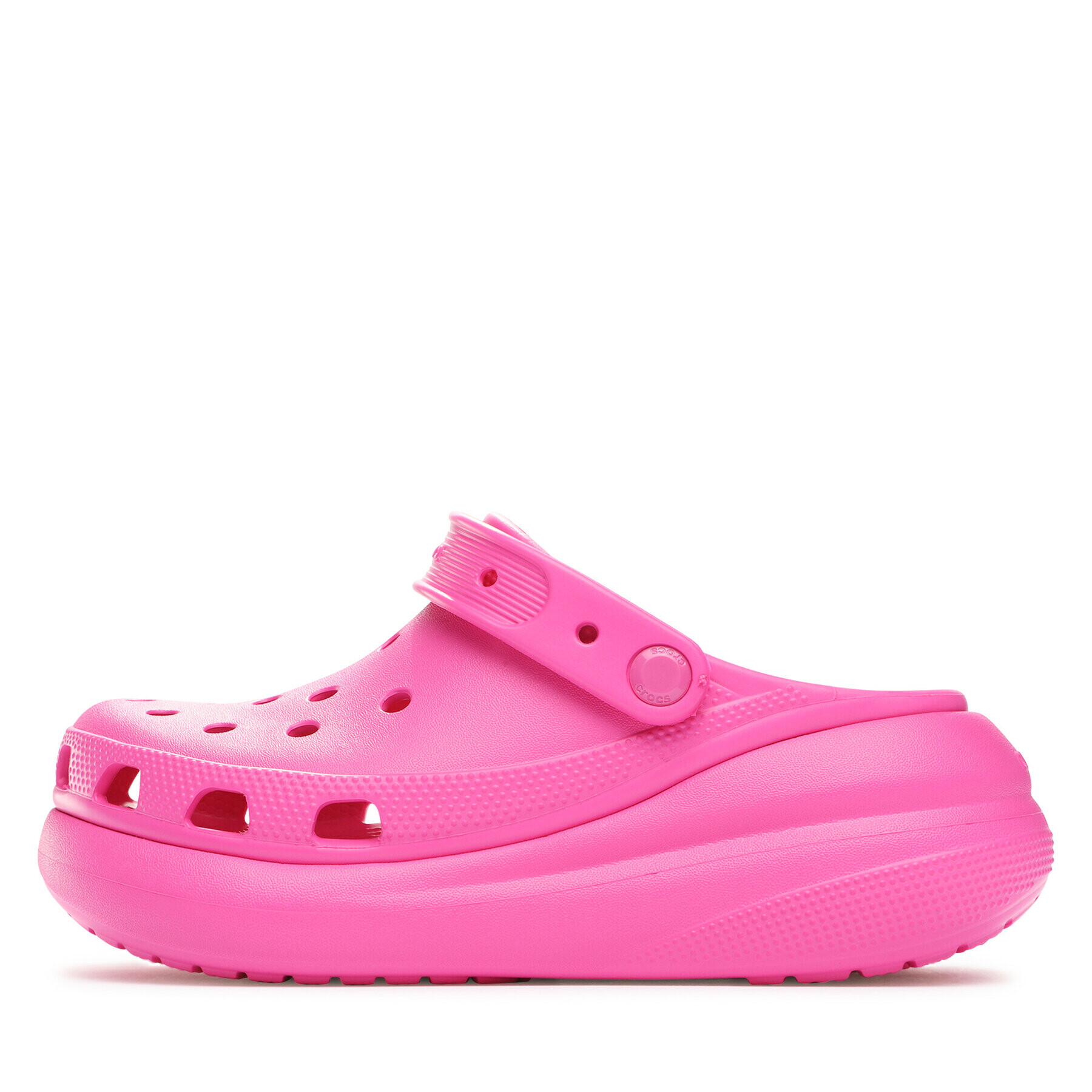 Crocs Natikači Classic Crush Clog 207521 Roza - Pepit.si