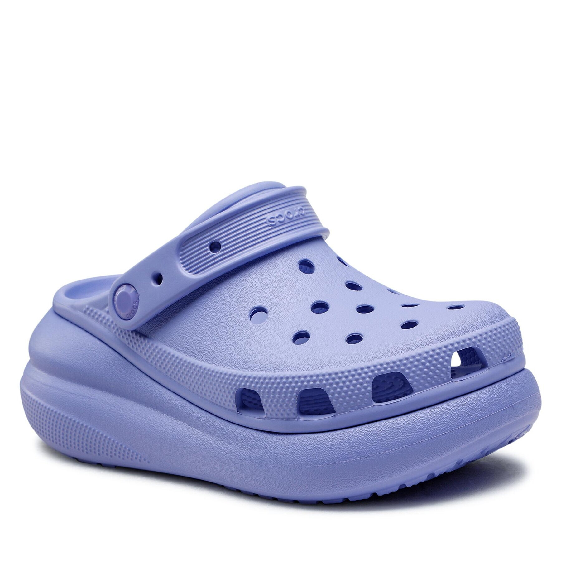 Crocs Natikači Classic Crush Clog 207521 Vijolična - Pepit.si