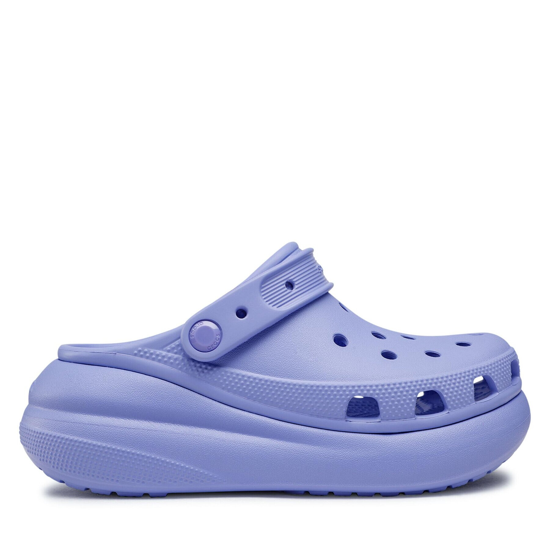 Crocs Natikači Classic Crush Clog 207521 Vijolična - Pepit.si