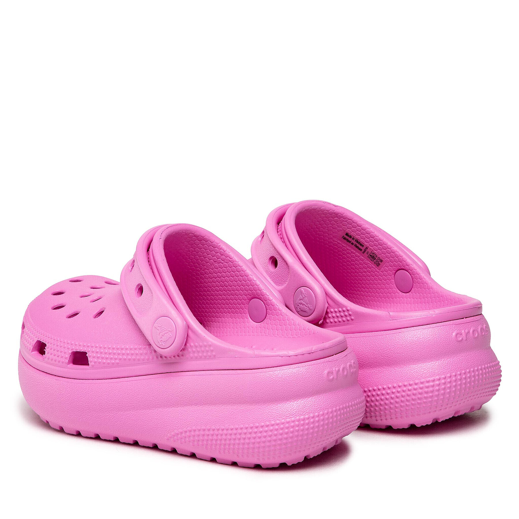 Crocs Natikači Classic Cutie Clog K 207708 Roza - Pepit.si