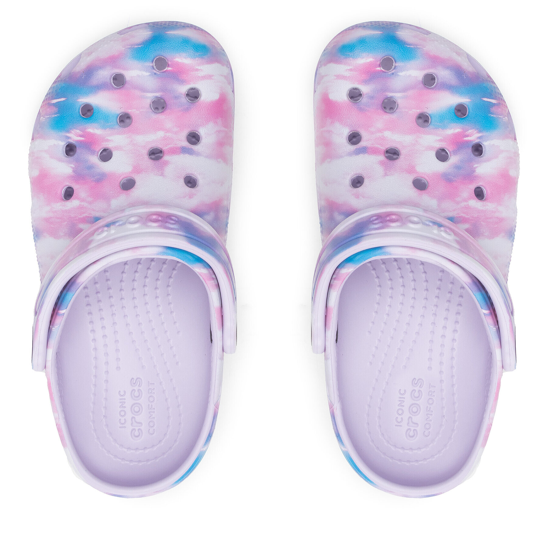 Crocs Natikači Classic Dream Clog K 207596 Roza - Pepit.si