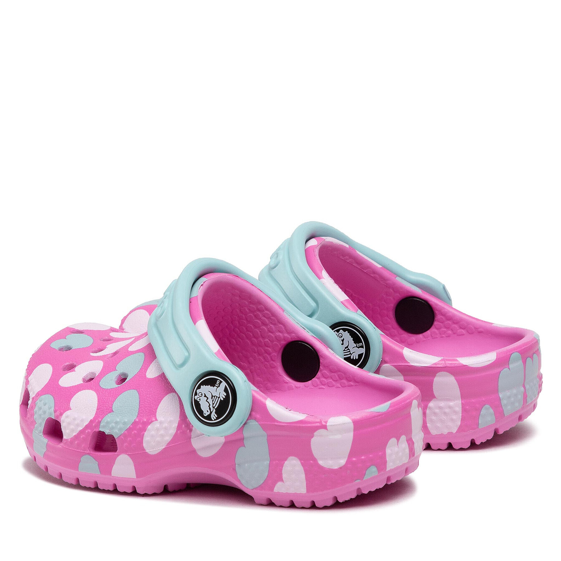 Crocs Natikači Classic Easy Icon Clog 207592 Roza - Pepit.si