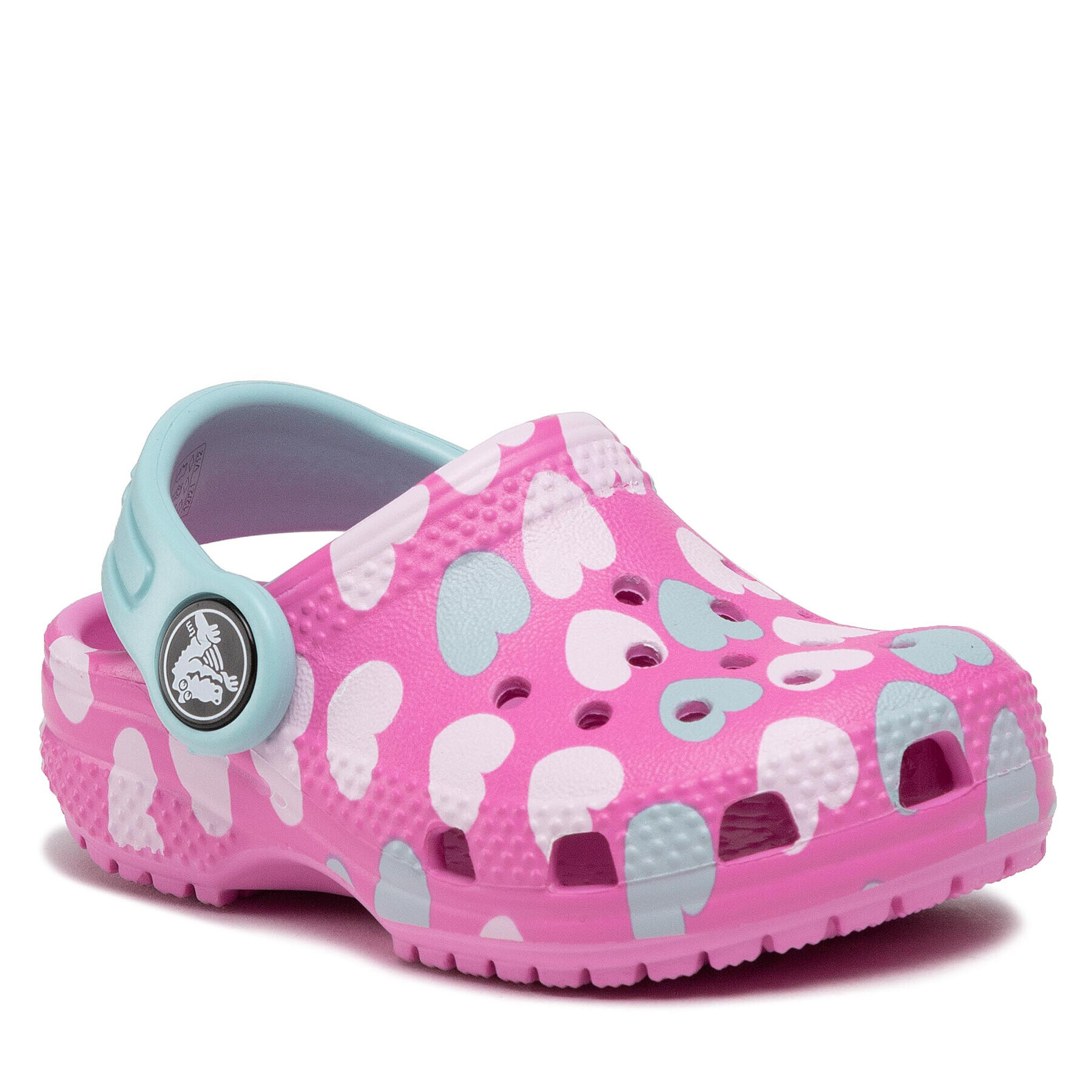 Crocs Natikači Classic Easy Icon Clog 207592 Roza - Pepit.si