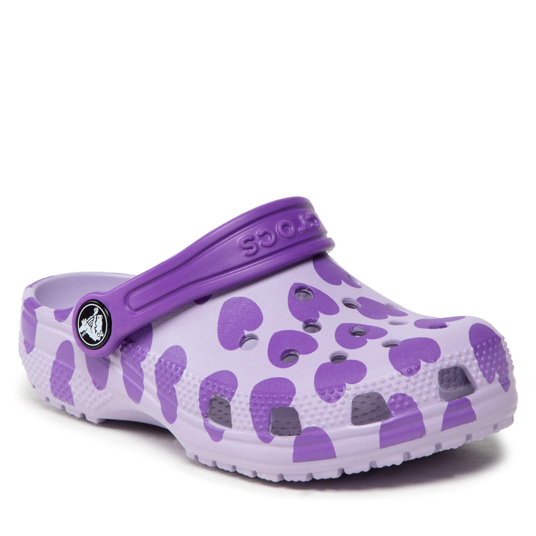 Crocs Natikači Classic Easy Icon Clog 207599-530 Vijolična - Pepit.si