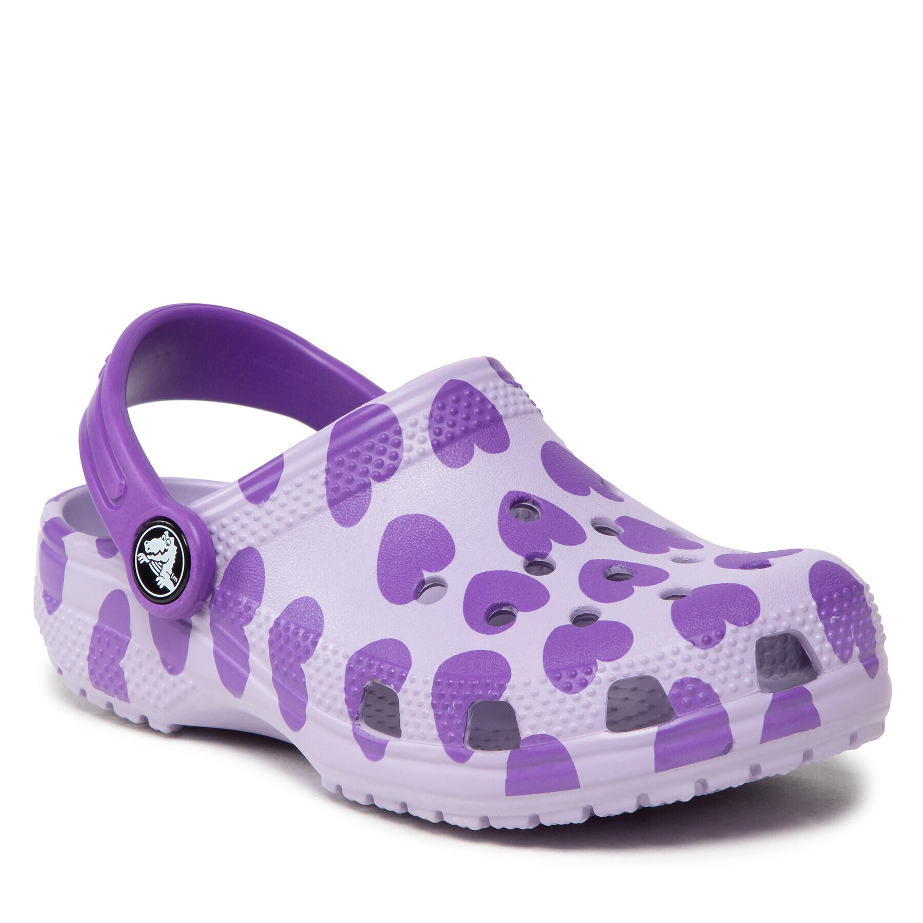 Crocs Natikači Classic Easy Icon Clog 207599-530 Vijolična - Pepit.si