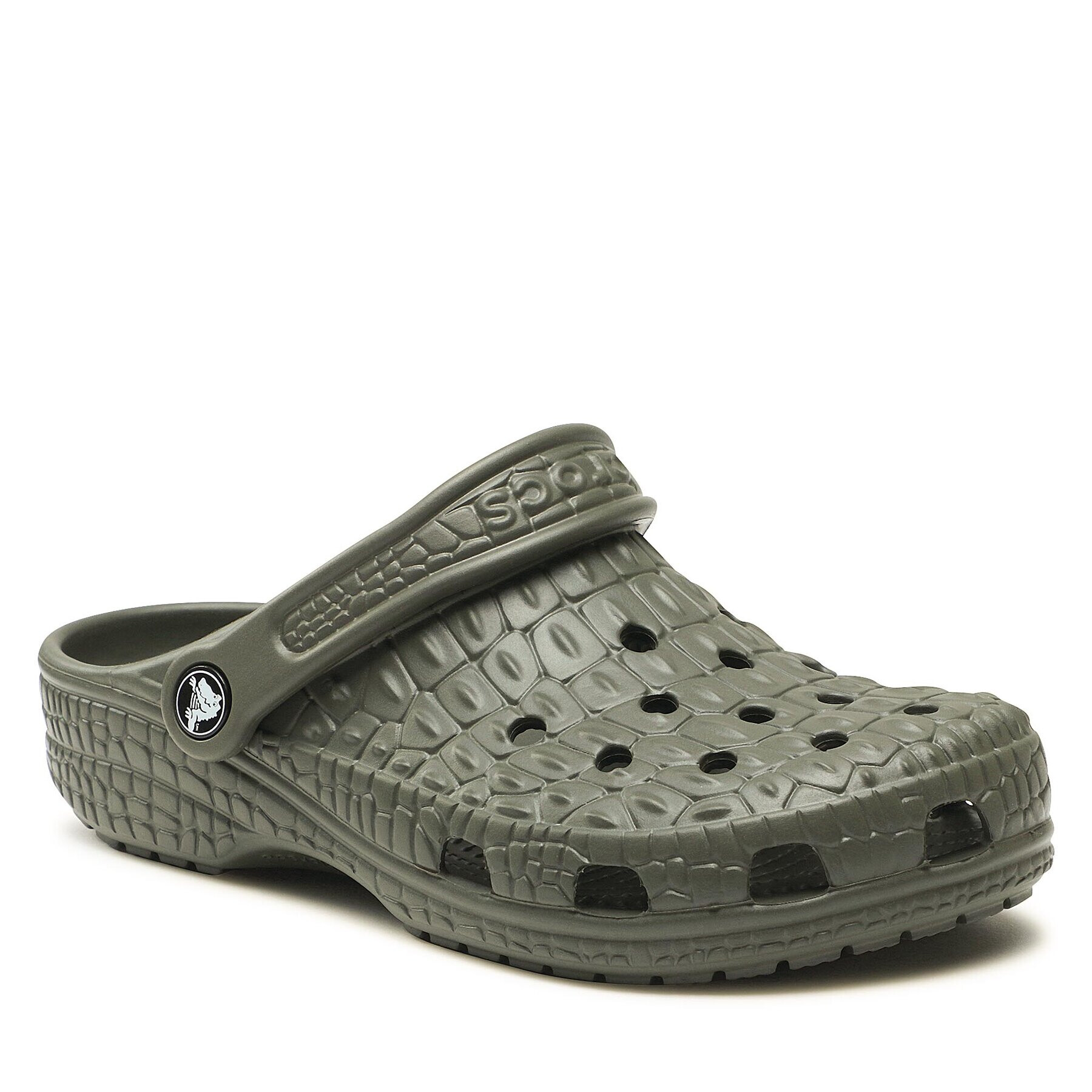 Crocs Natikači Classic kin Clog 206873 Khaki - Pepit.si