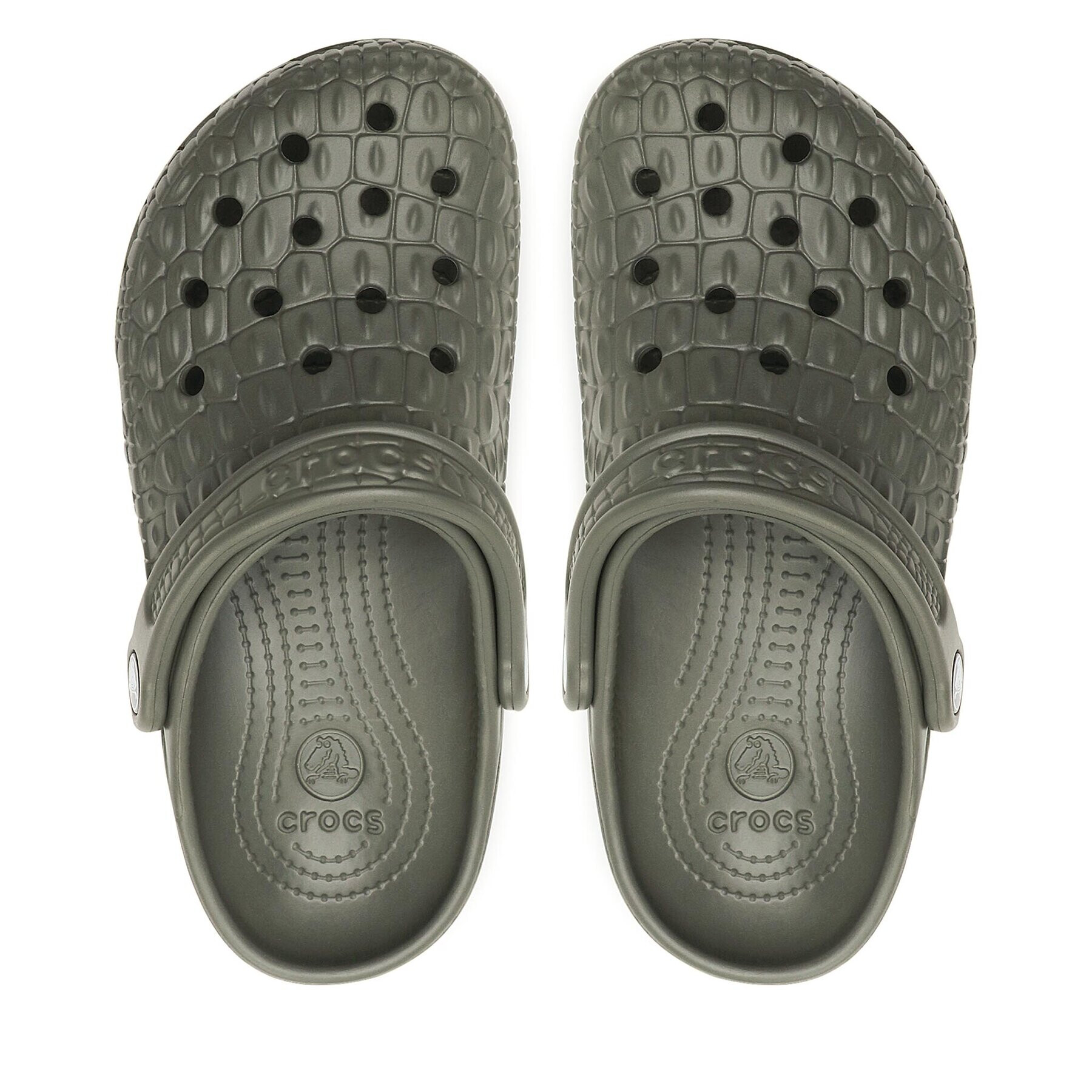 Crocs Natikači Classic kin Clog 206873 Khaki - Pepit.si