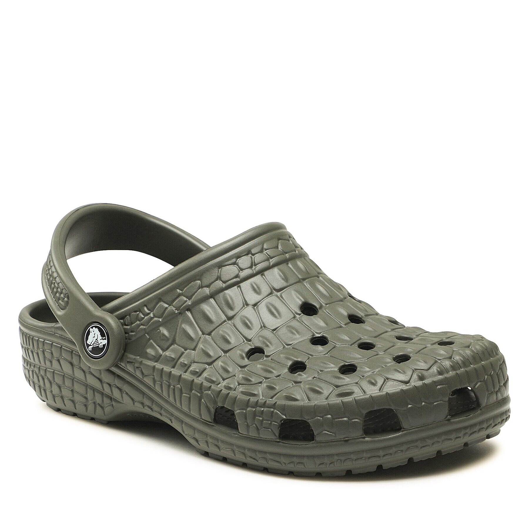 Crocs Natikači Classic kin Clog 206873 Khaki - Pepit.si