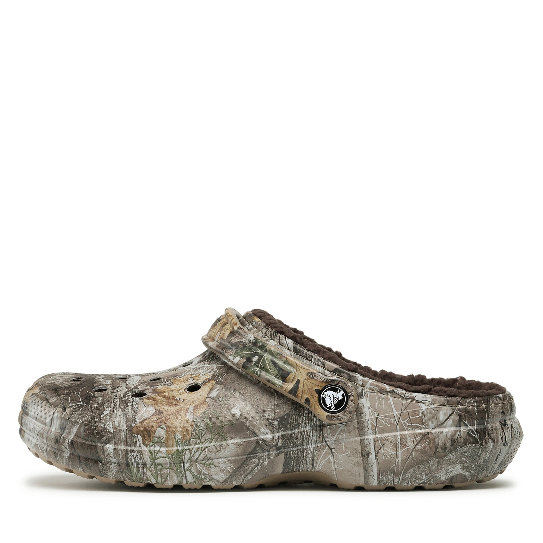 Crocs Natikači Classic Lined Realtree Edge Clog 205377 Rjava - Pepit.si