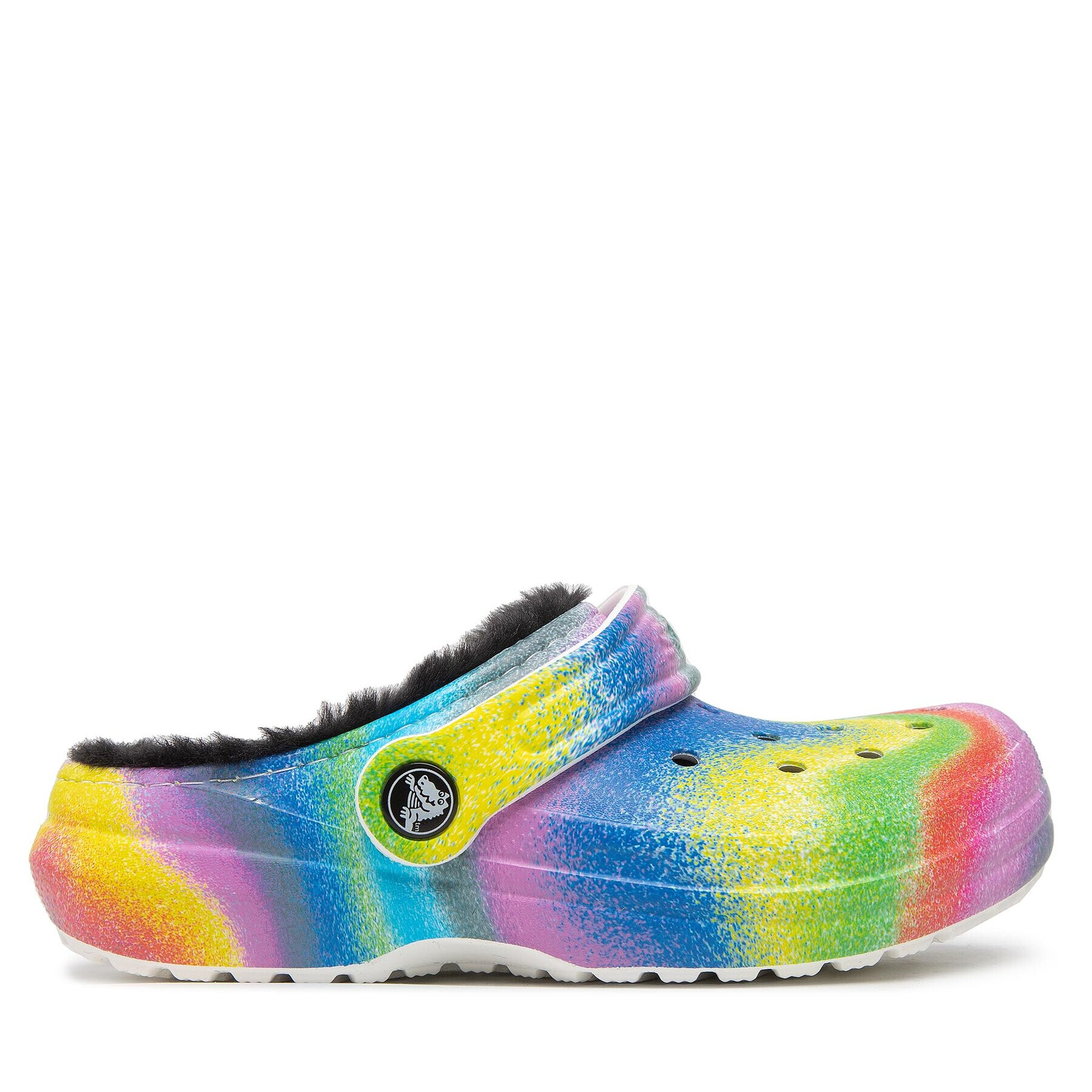 Crocs Natikači Classic Lined Spray Dye Clog K 208081 Pisana - Pepit.si