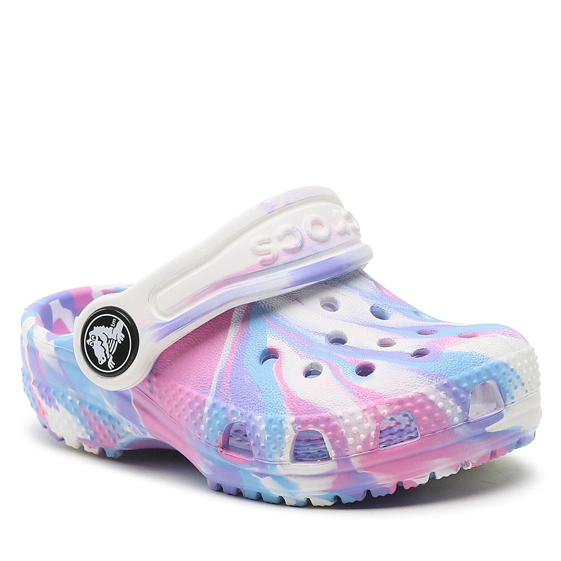 Crocs Natikači Classic Marbled Clog T 206838 Pisana - Pepit.si