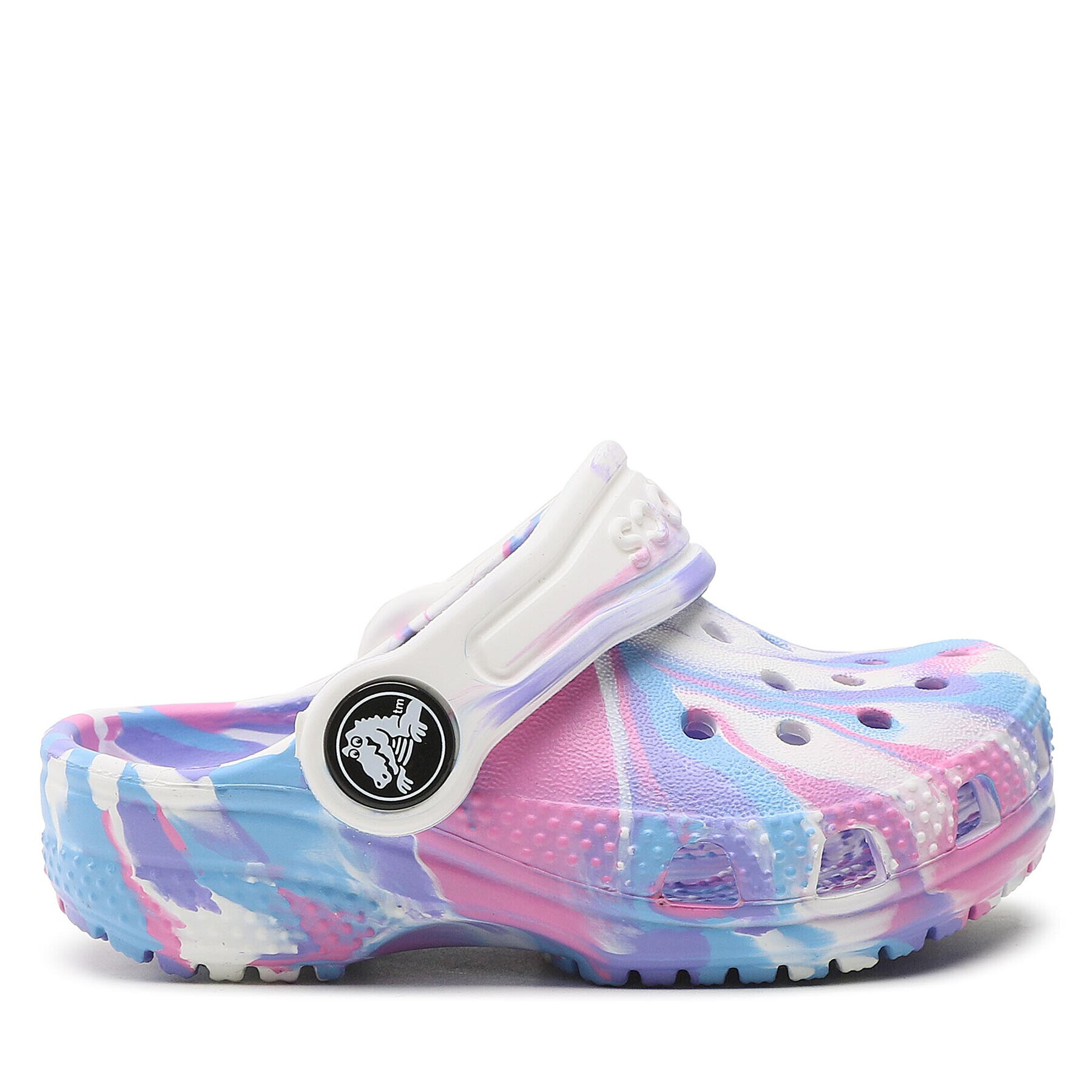 Crocs Natikači Classic Marbled Clog T 206838 Pisana - Pepit.si