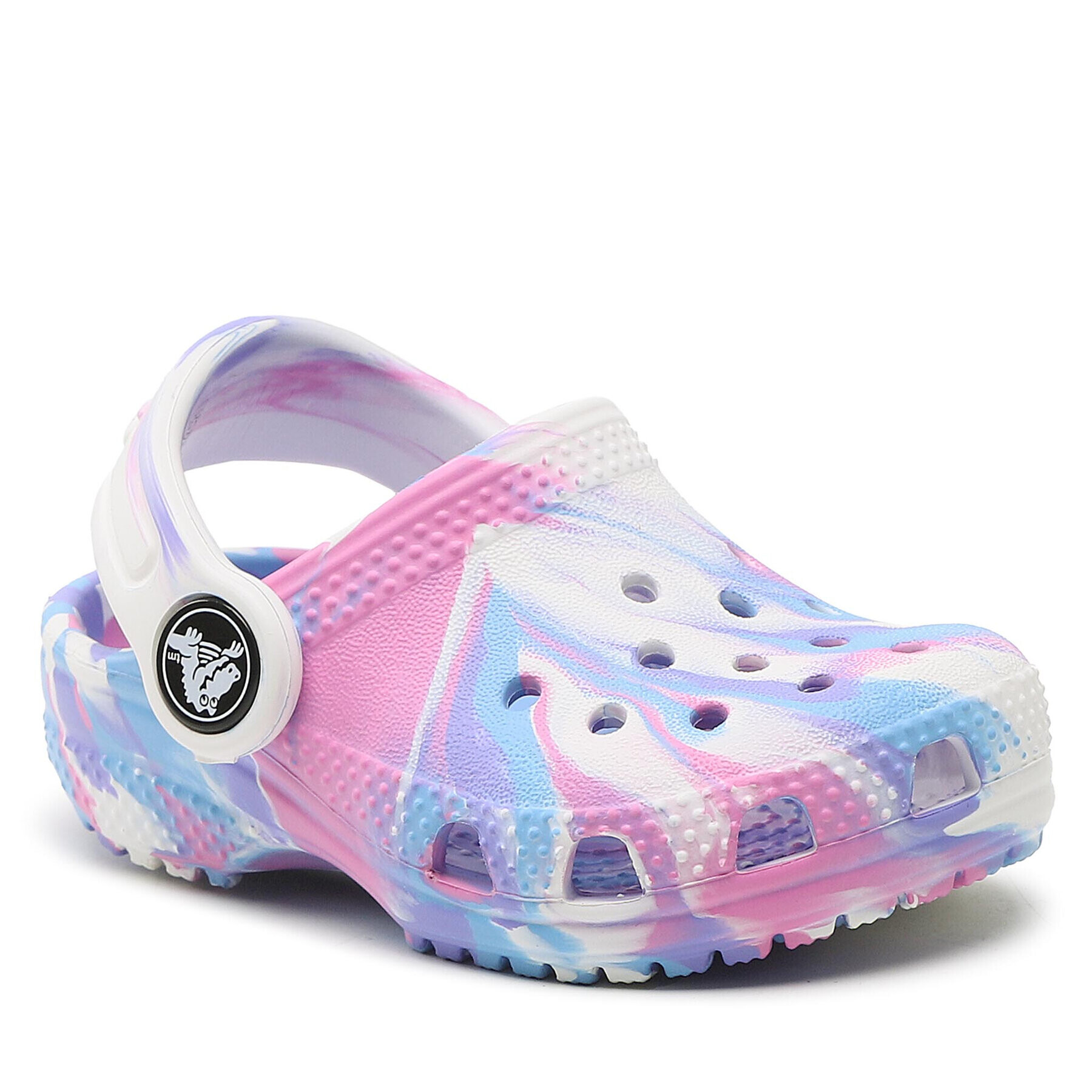 Crocs Natikači Classic Marbled Clog T 206838 Pisana - Pepit.si