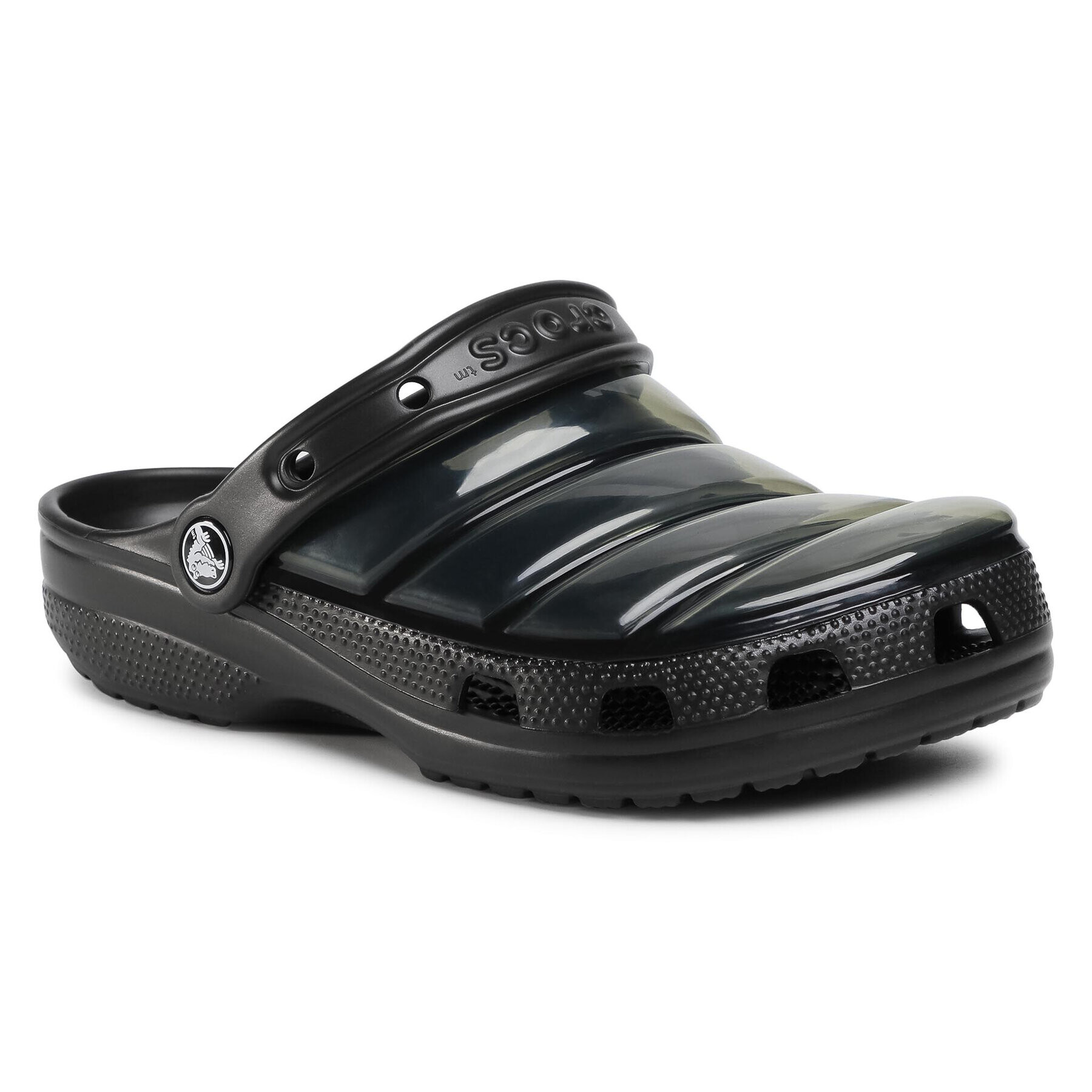 Crocs Natikači Classic Neo Puff Clog 206624 Črna - Pepit.si