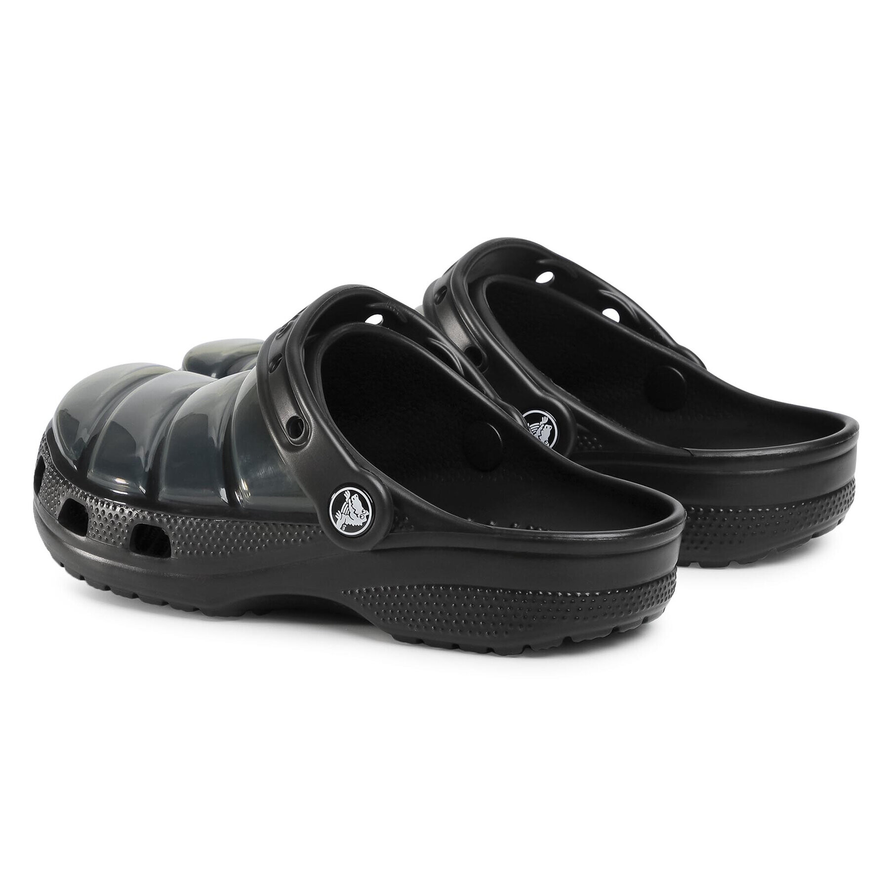 Crocs Natikači Classic Neo Puff Clog 206624 Črna - Pepit.si