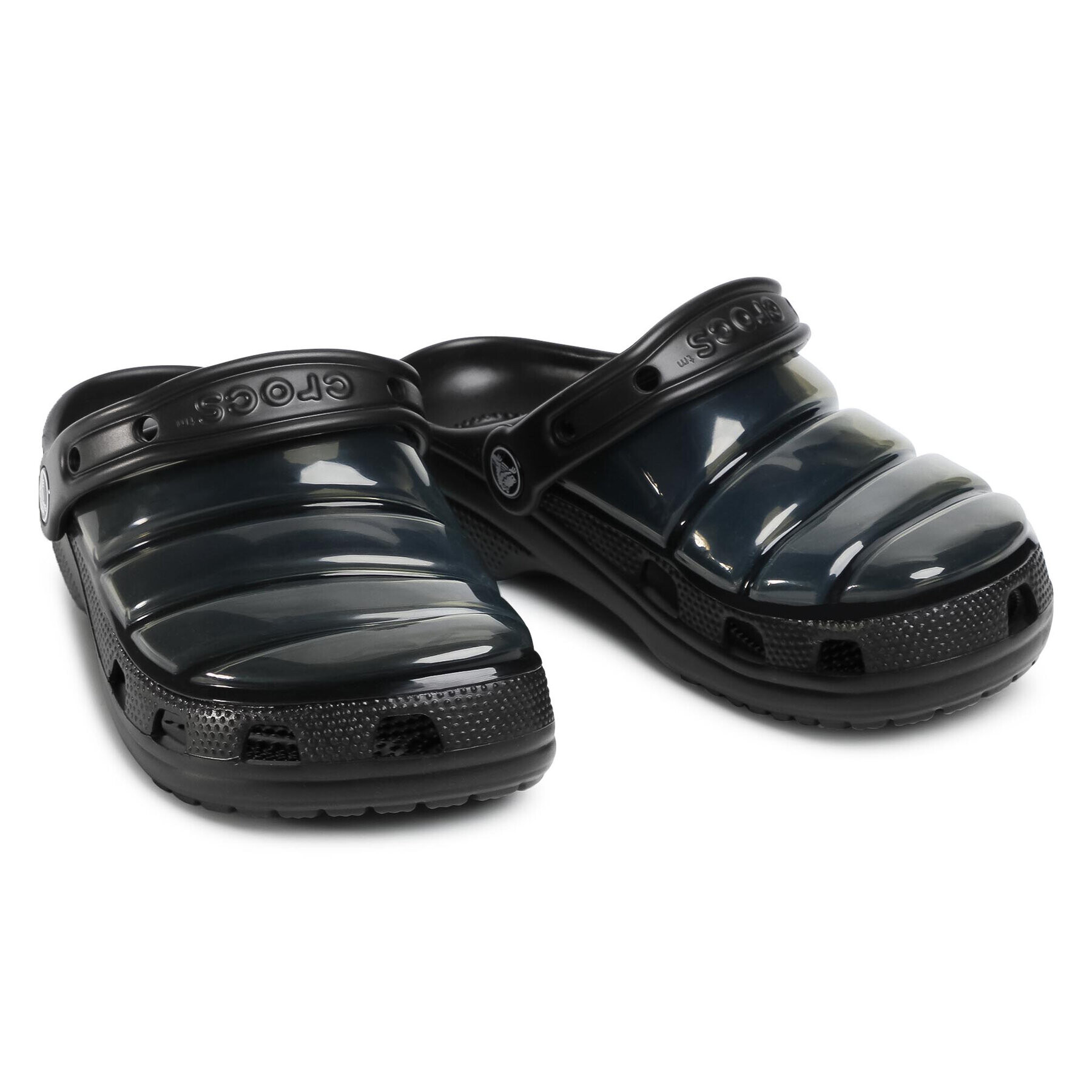 Crocs Natikači Classic Neo Puff Clog 206624 Črna - Pepit.si