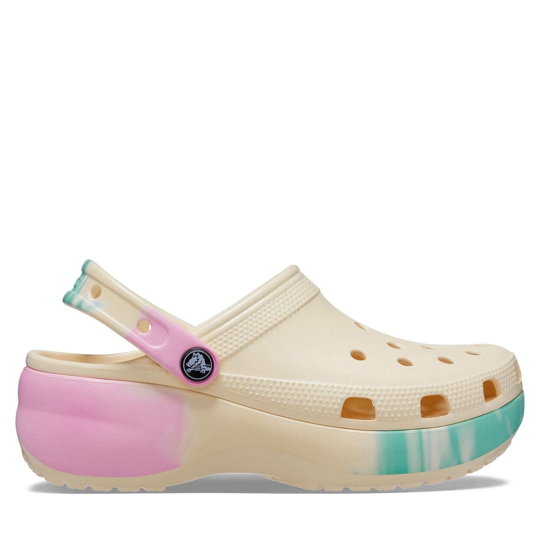 Crocs Natikači Classic Platform Ombre Clog W 208278 Pisana - Pepit.si