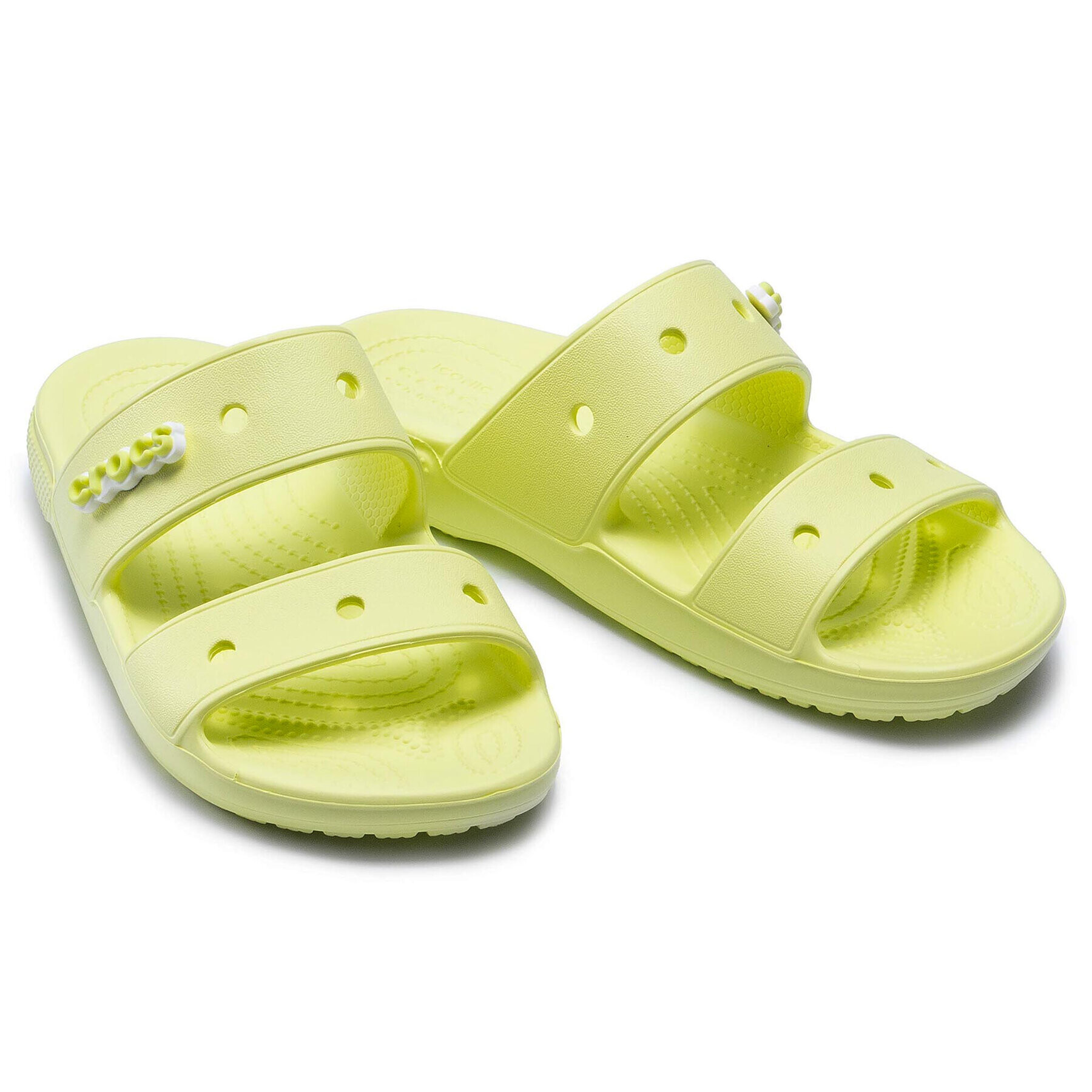 Crocs Natikači Classic Sandal 206761 Zelena - Pepit.si