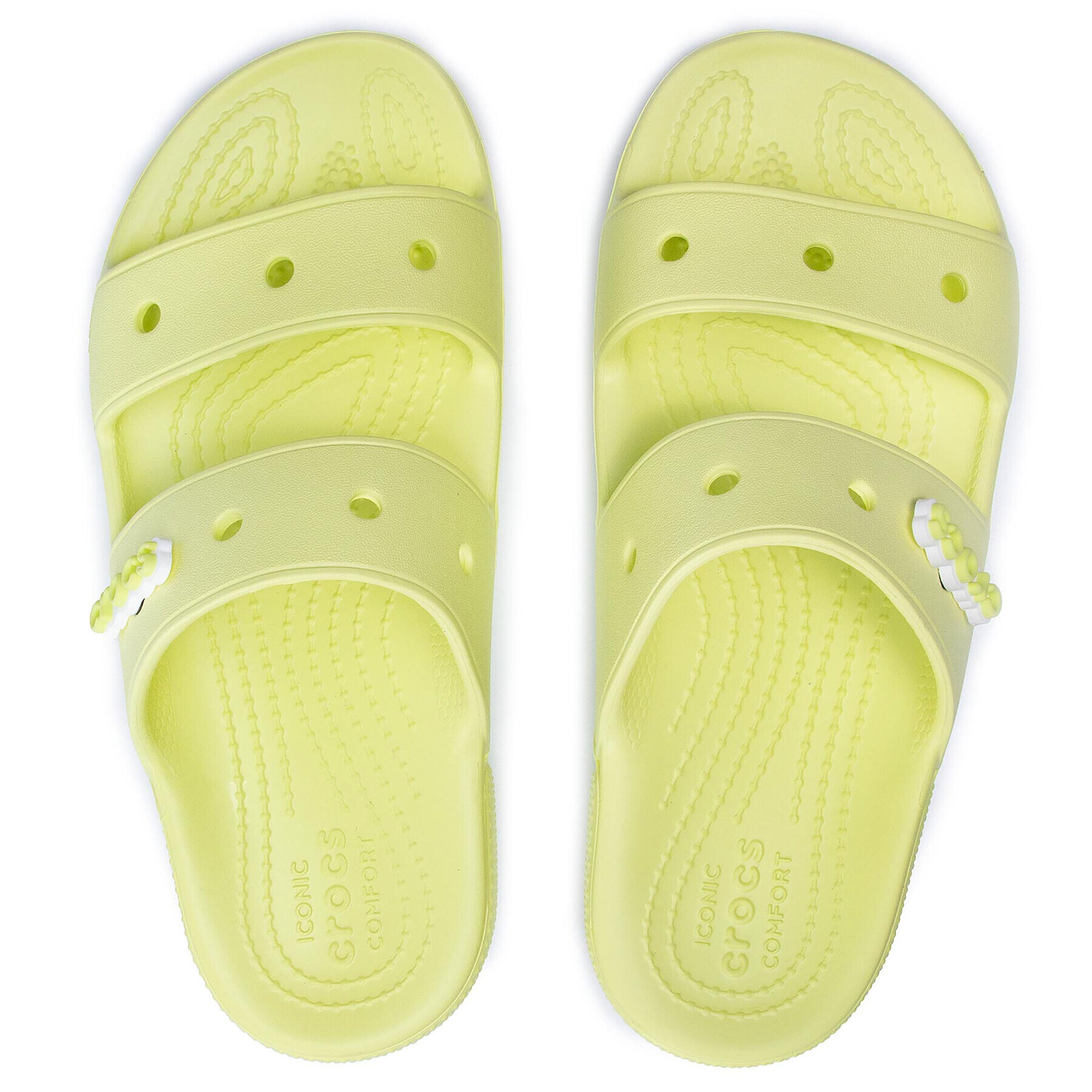 Crocs Natikači Classic Sandal 206761 Zelena - Pepit.si