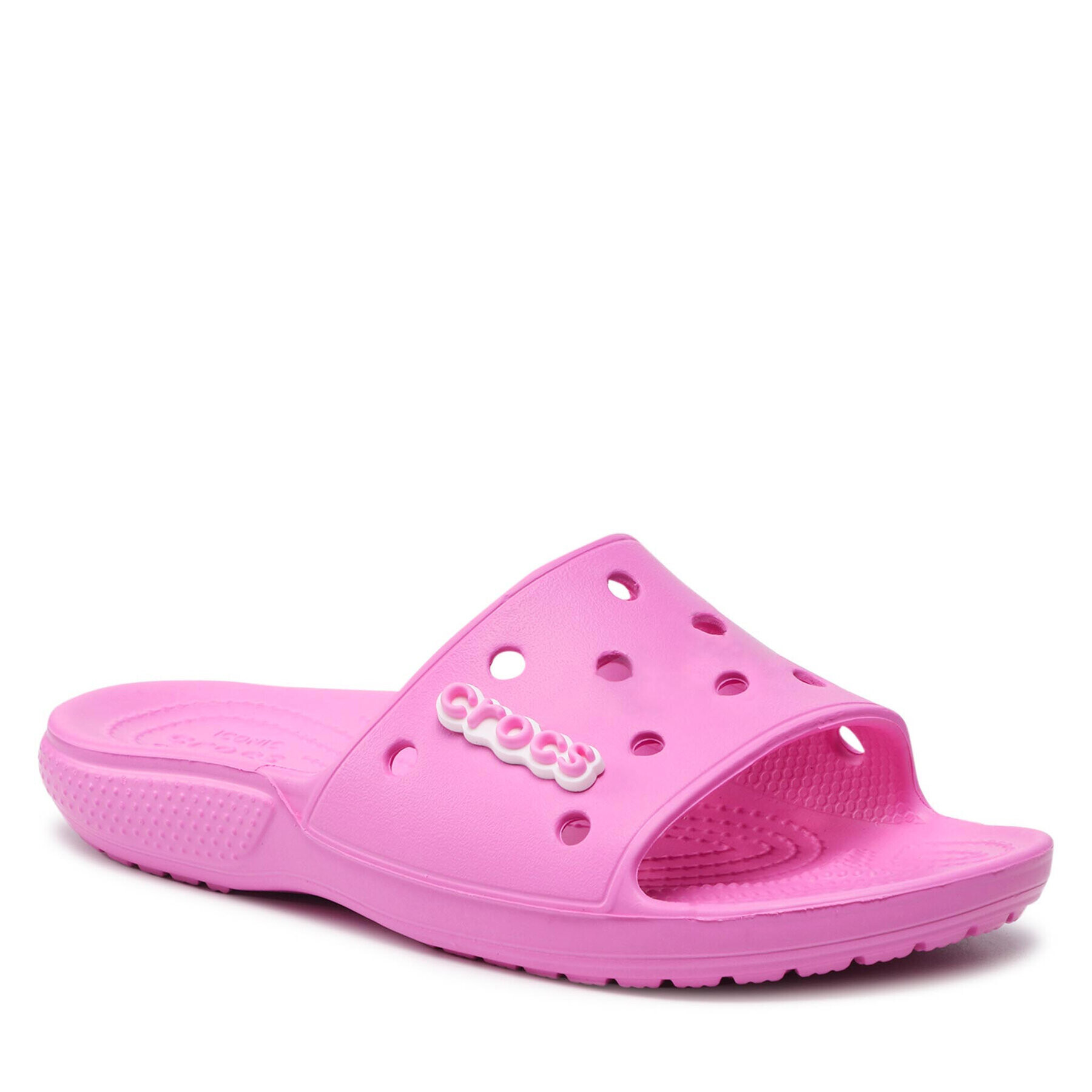 Crocs Natikači Classic Slide 206121 Roza - Pepit.si