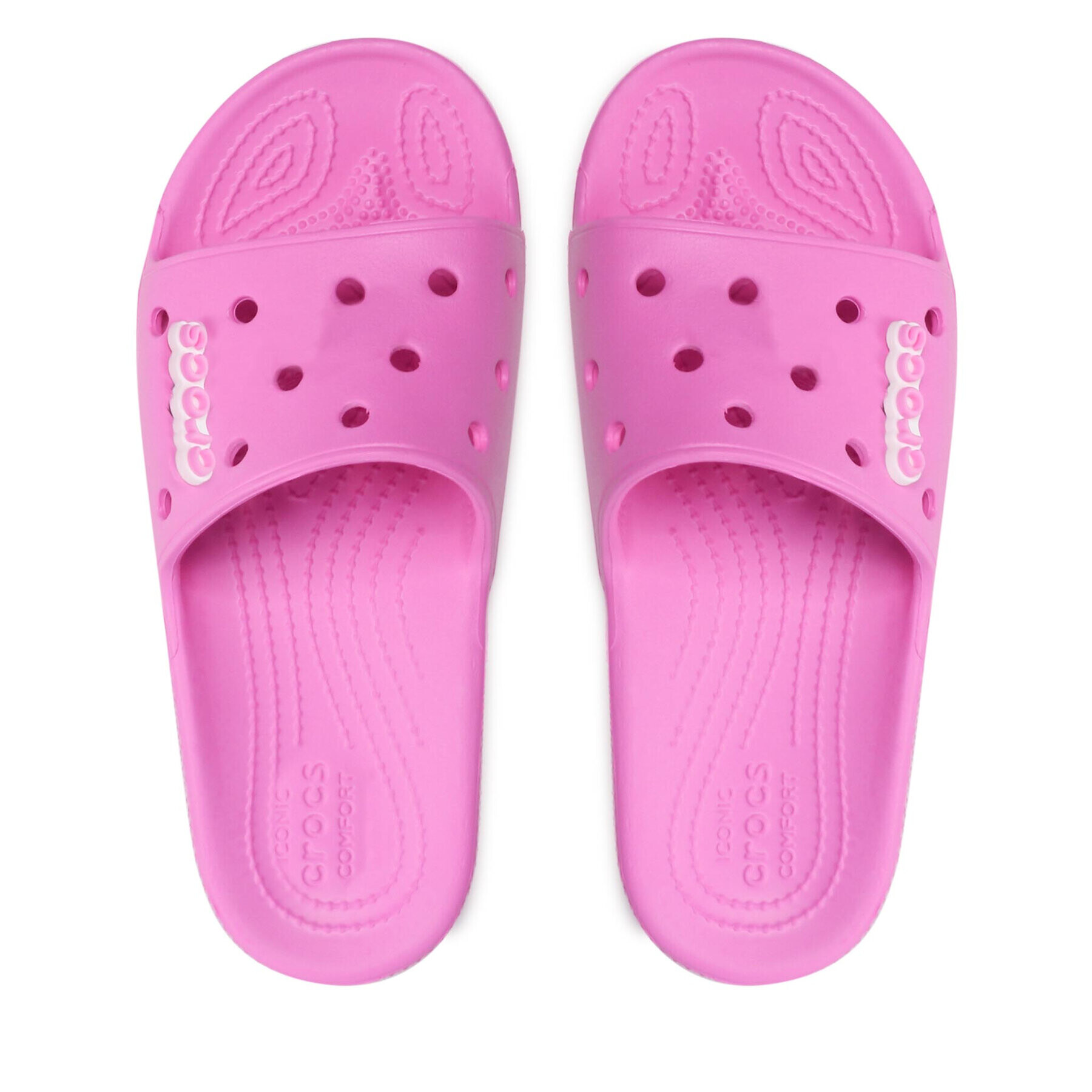 Crocs Natikači Classic Slide 206121 Roza - Pepit.si