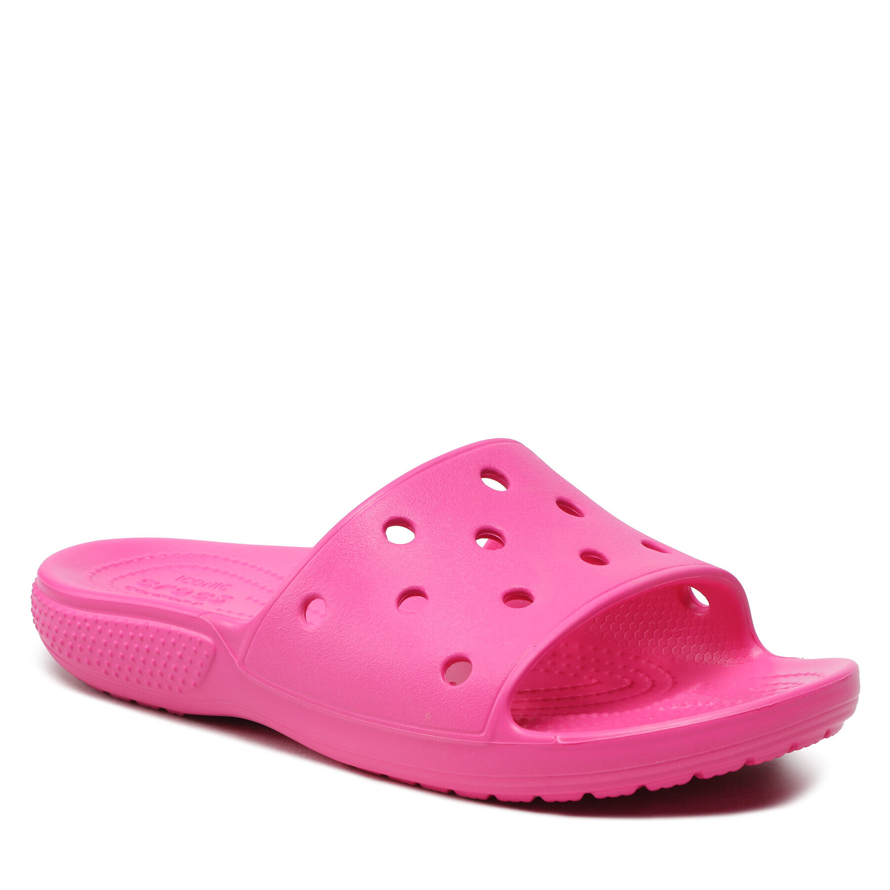 Crocs Natikači Classic Slide 206121 Roza - Pepit.si