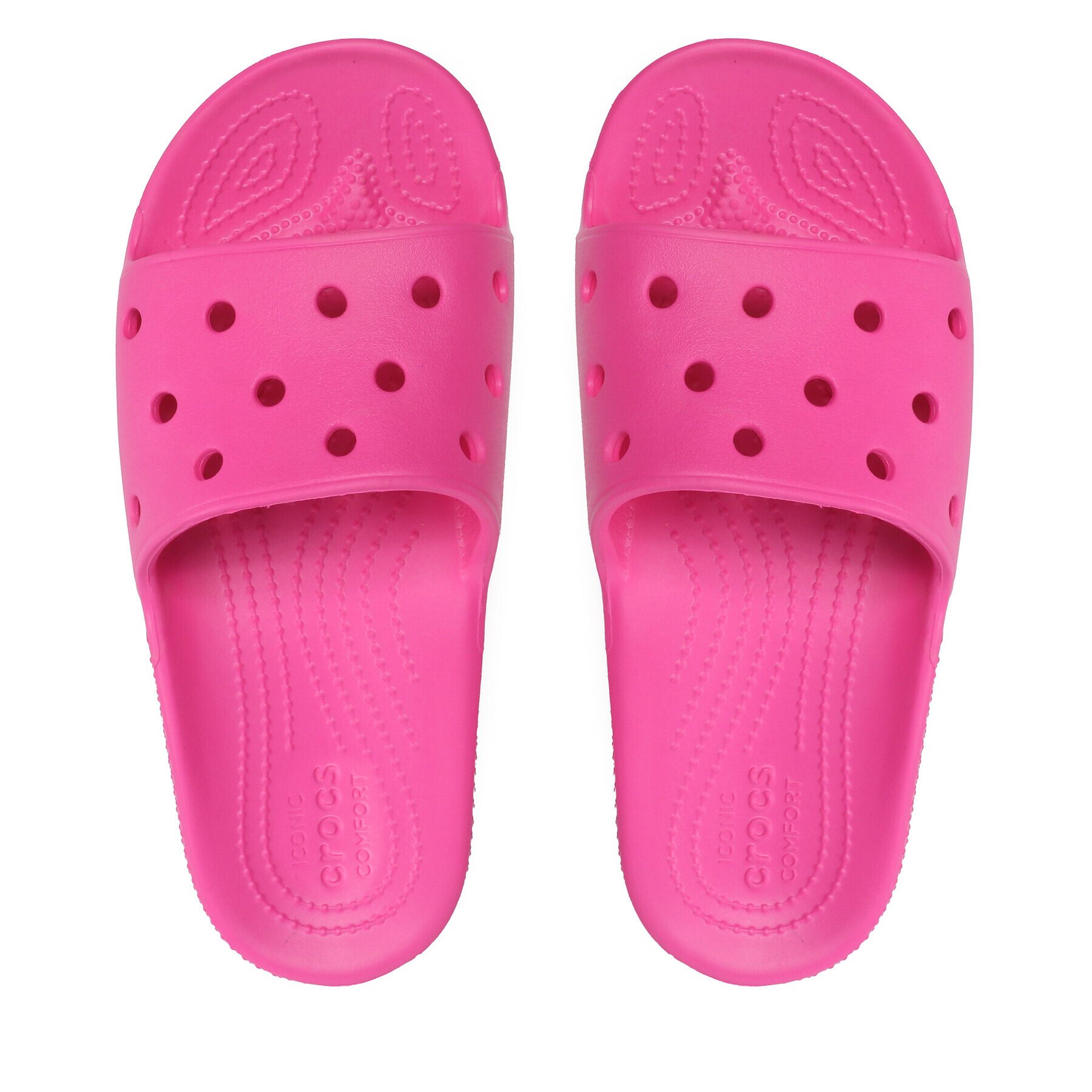 Crocs Natikači Classic Slide 206121 Roza - Pepit.si