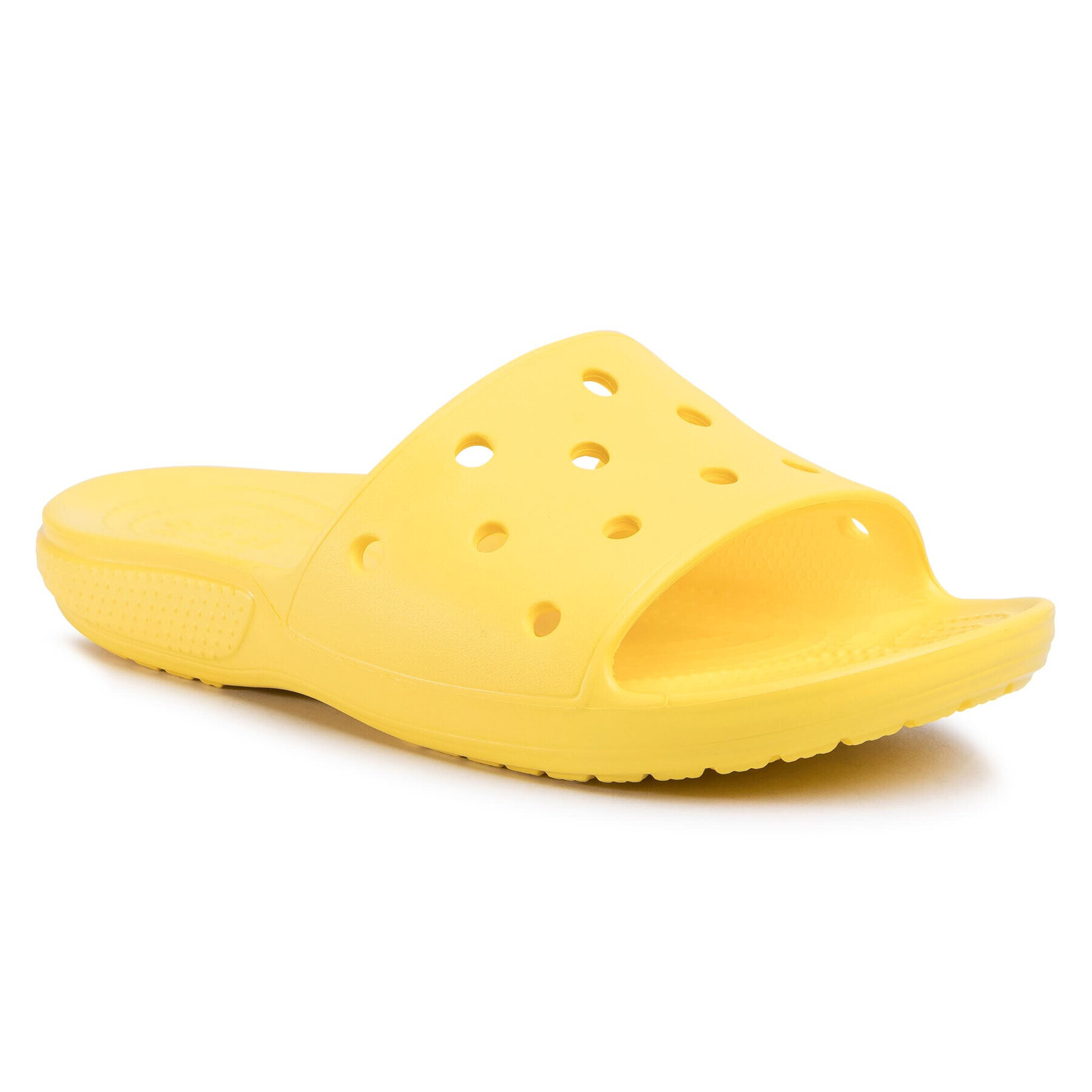 Crocs Natikači Classic Slide 206121 Rumena - Pepit.si