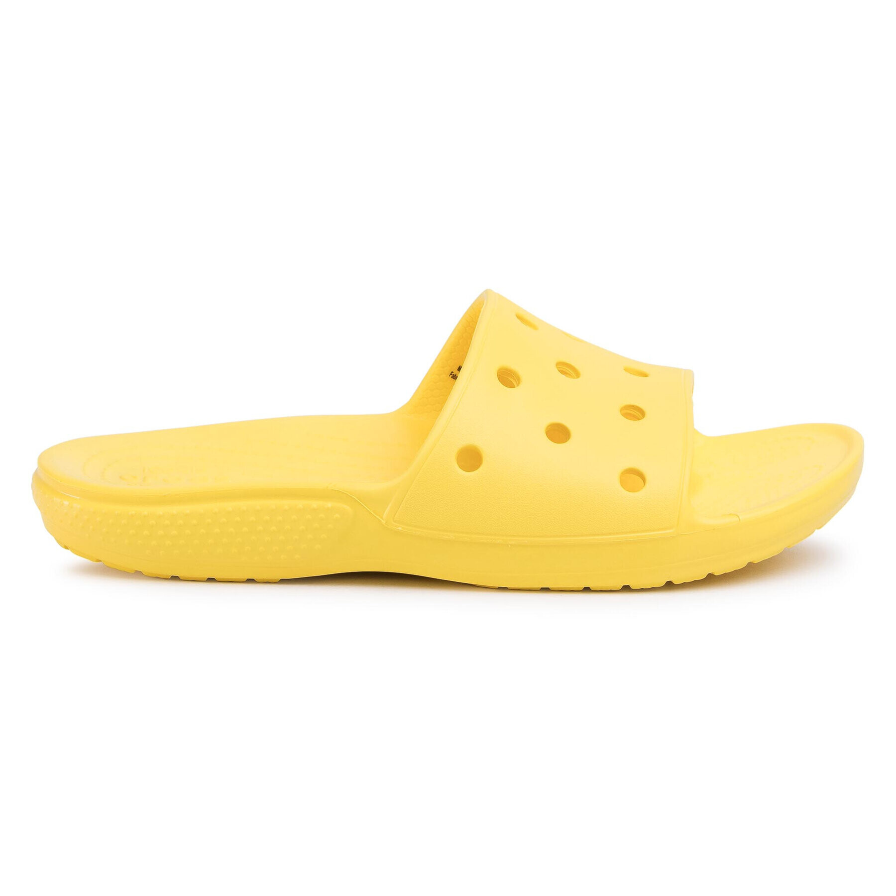 Crocs Natikači Classic Slide 206121 Rumena - Pepit.si