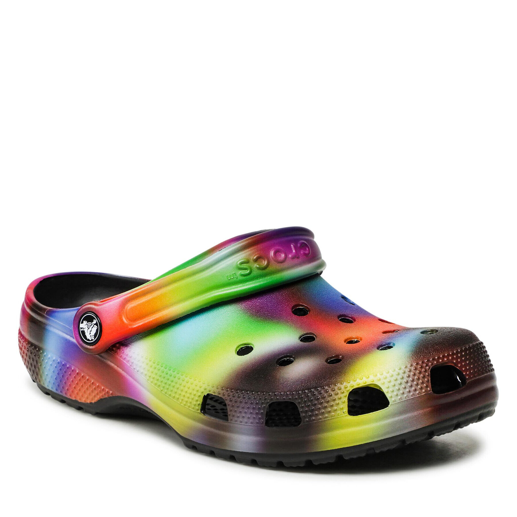 Crocs Natikači Classic Solarized Clog 207556 Pisana - Pepit.si