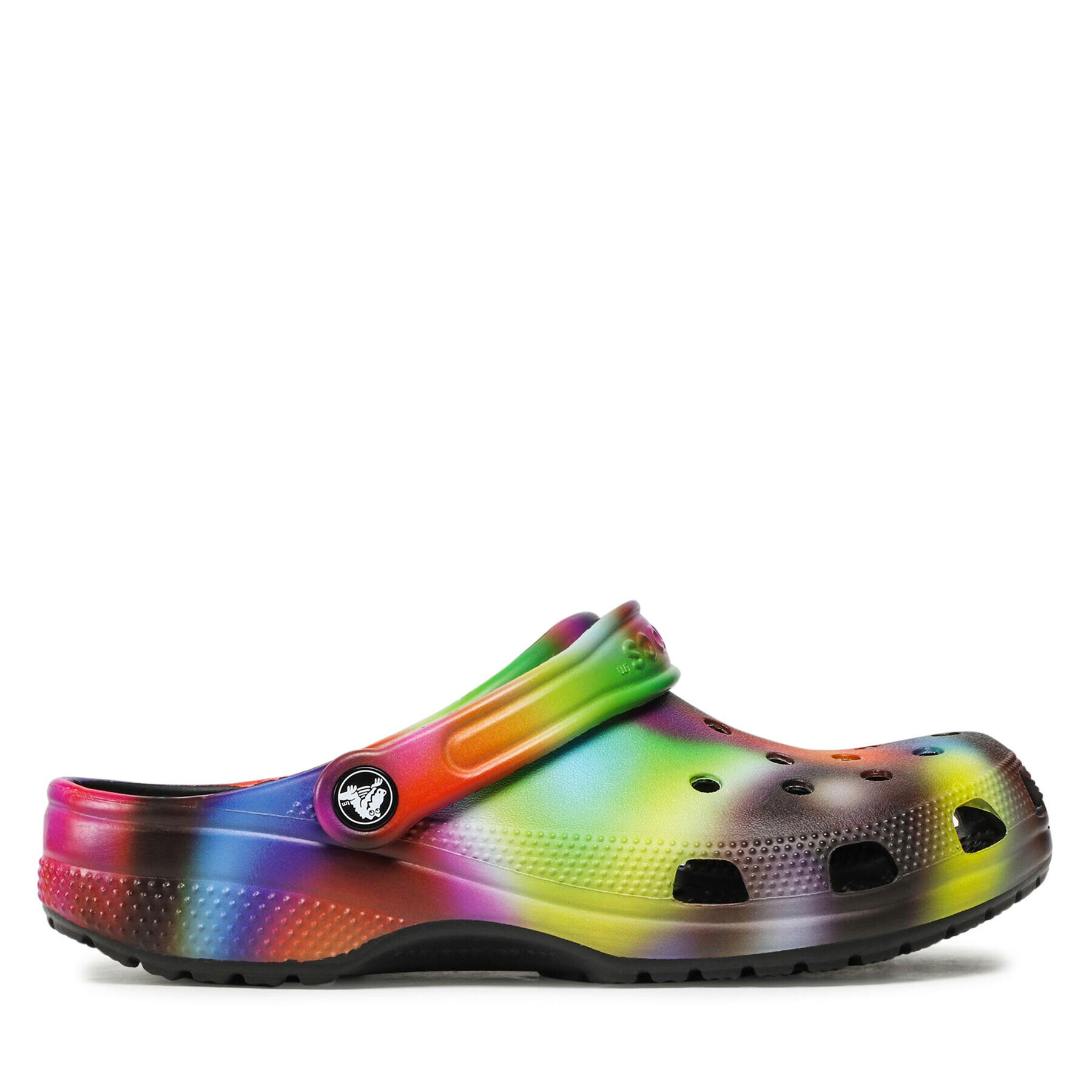 Crocs Natikači Classic Solarized Clog 207556 Pisana - Pepit.si